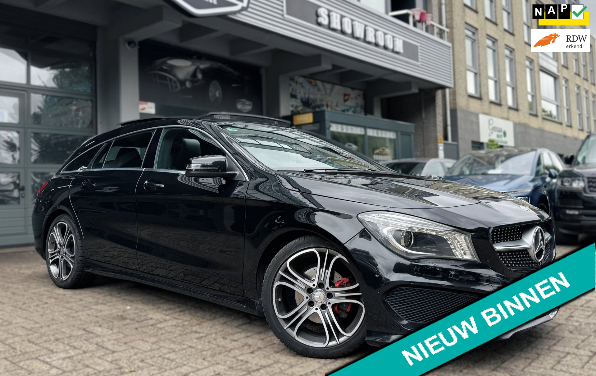 Mercedes-Benz CLA-Klasse Shooting Brake 180 Ambition | AUT | PANO | NAVI | AIRCO | CRUISE | PDC | NAP | APK.