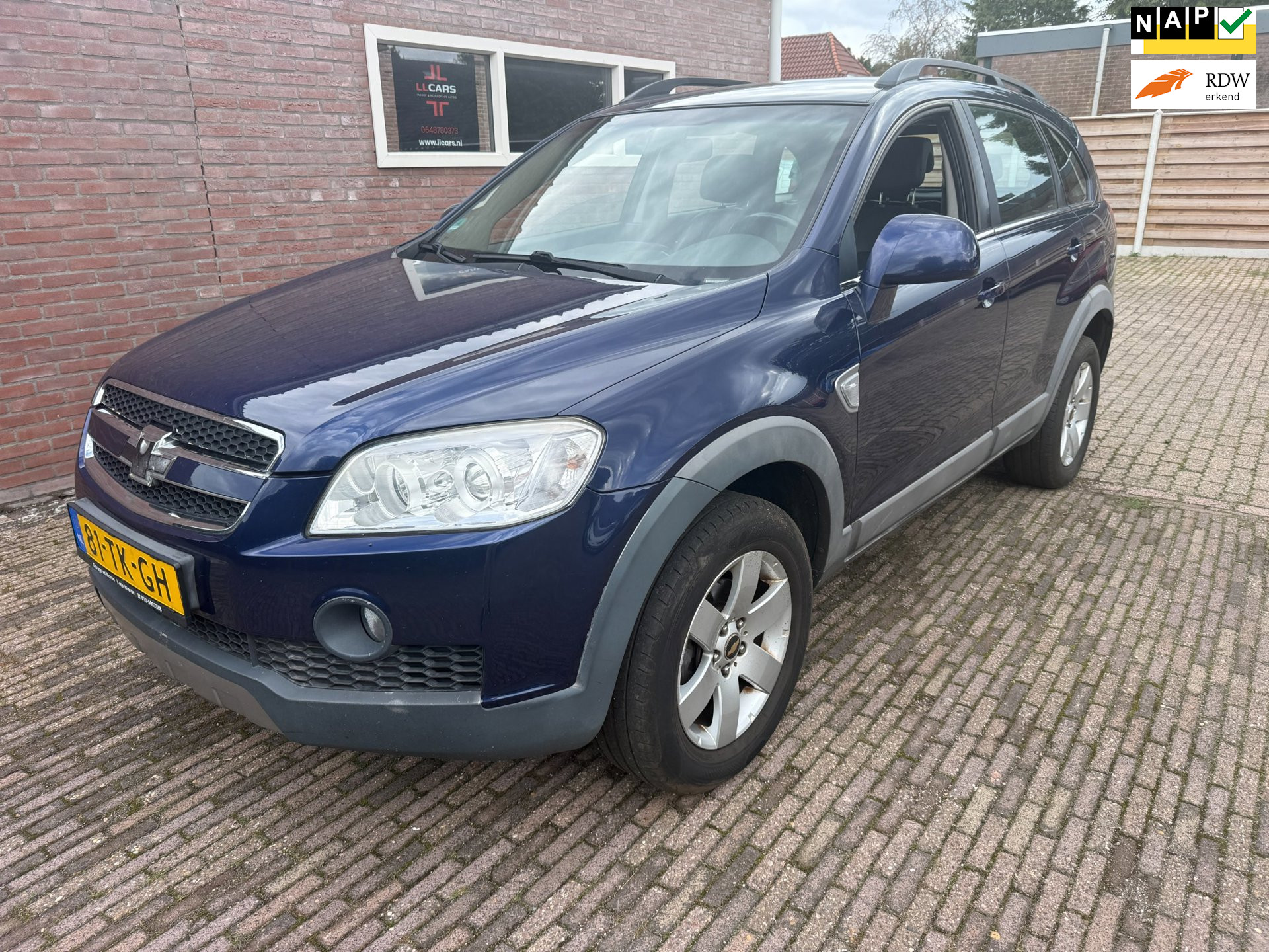 Chevrolet Captiva 2.4 APK 20-8-2027 airco trekhaak stoelverw. pdc lmv