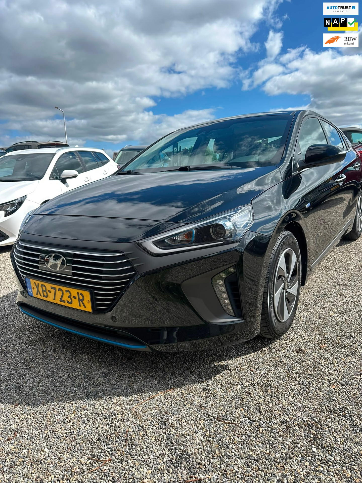 Hyundai IONIQ 1.6 GDi Premium Geleverd met Grote Beurt en Apk Vol Optie Uitvoering Zeer Zuinig Auto
