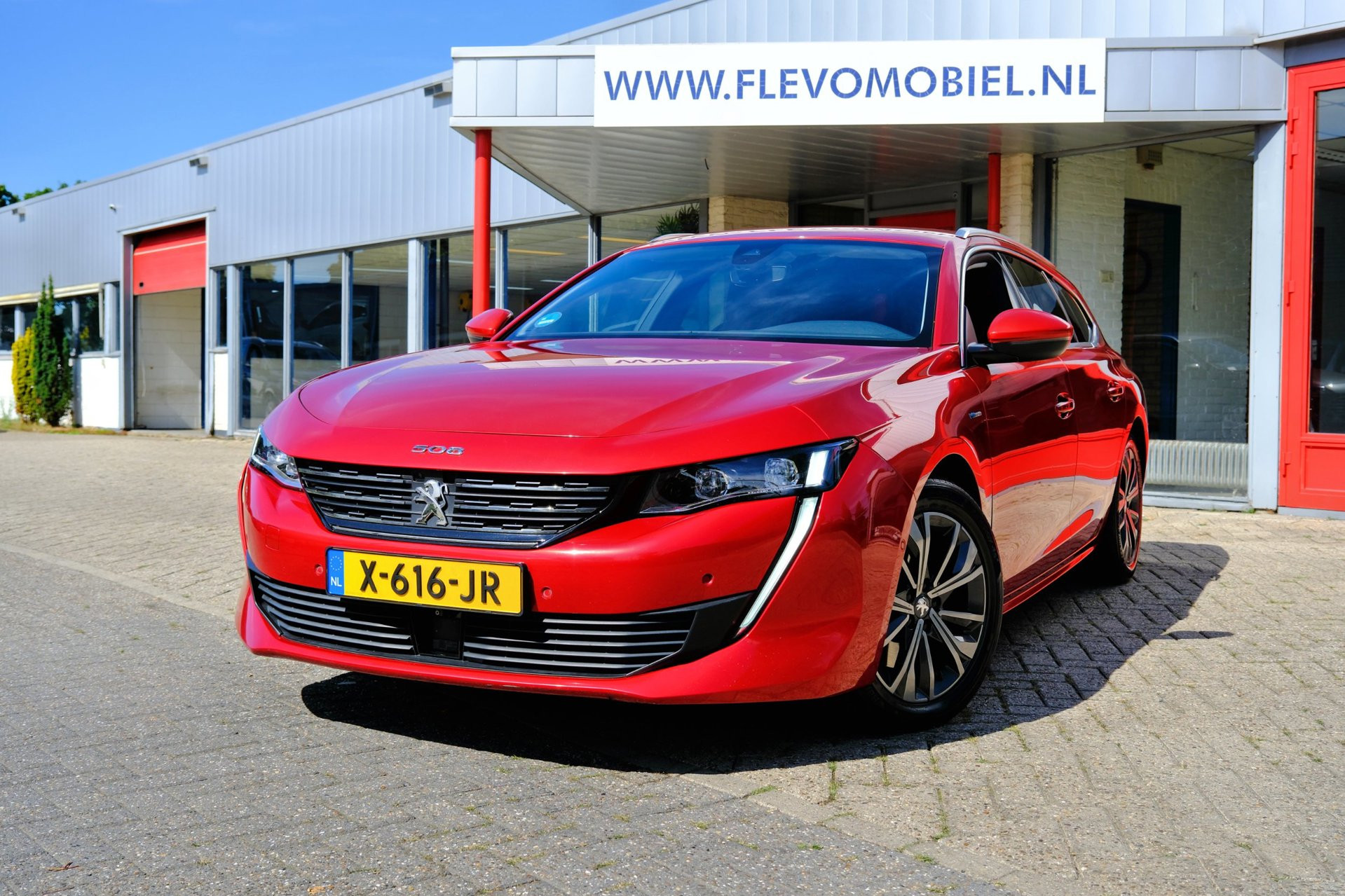 Peugeot 508 SW 1.6 HYbrid Blue Lease Allure Aut. Half Leder|Navi|ParkAssist|360cam|LMV