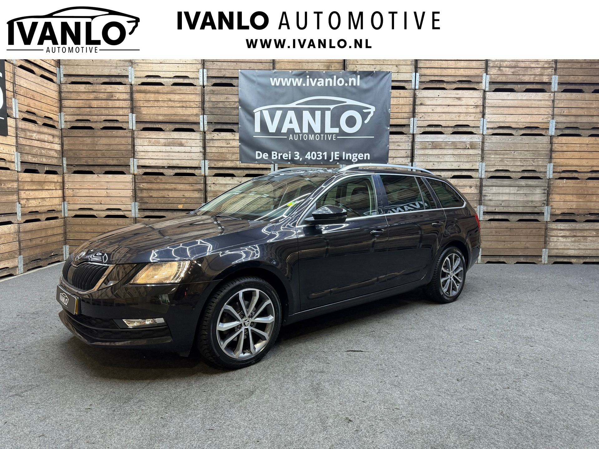 Škoda Octavia Combi 1.6 TDI Greentech Style Business Navi Clima Trekhaak Camera 17″LM