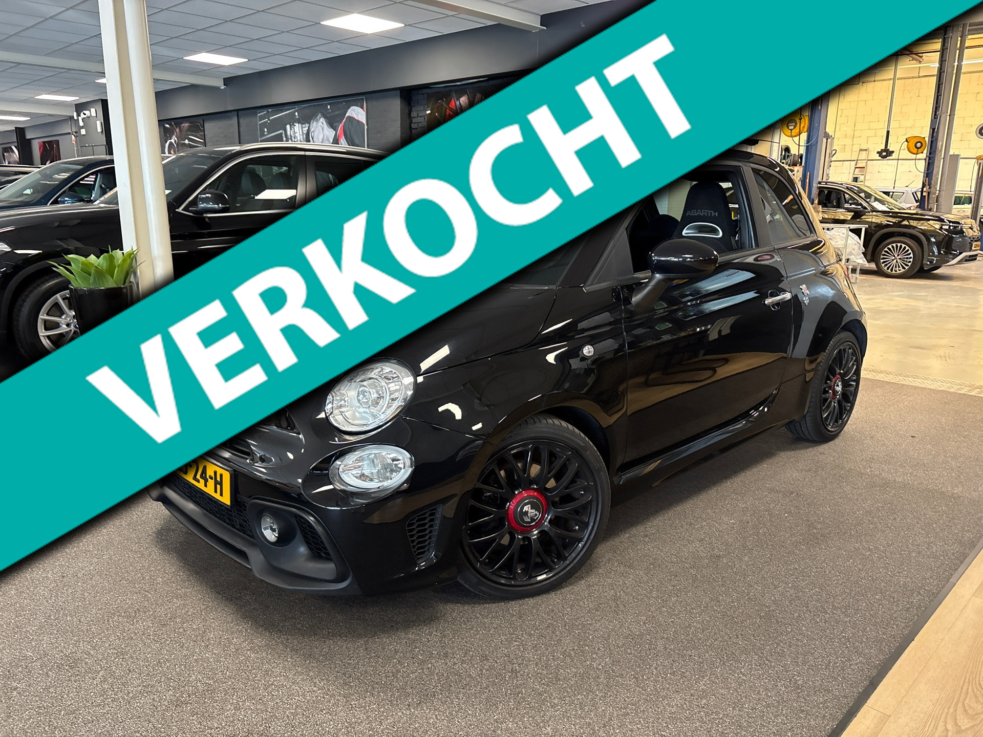 Fiat ABARTH 500 05M/595/pano/navi groot/apple/xenon/magneti marelli/savali tuning /eibach