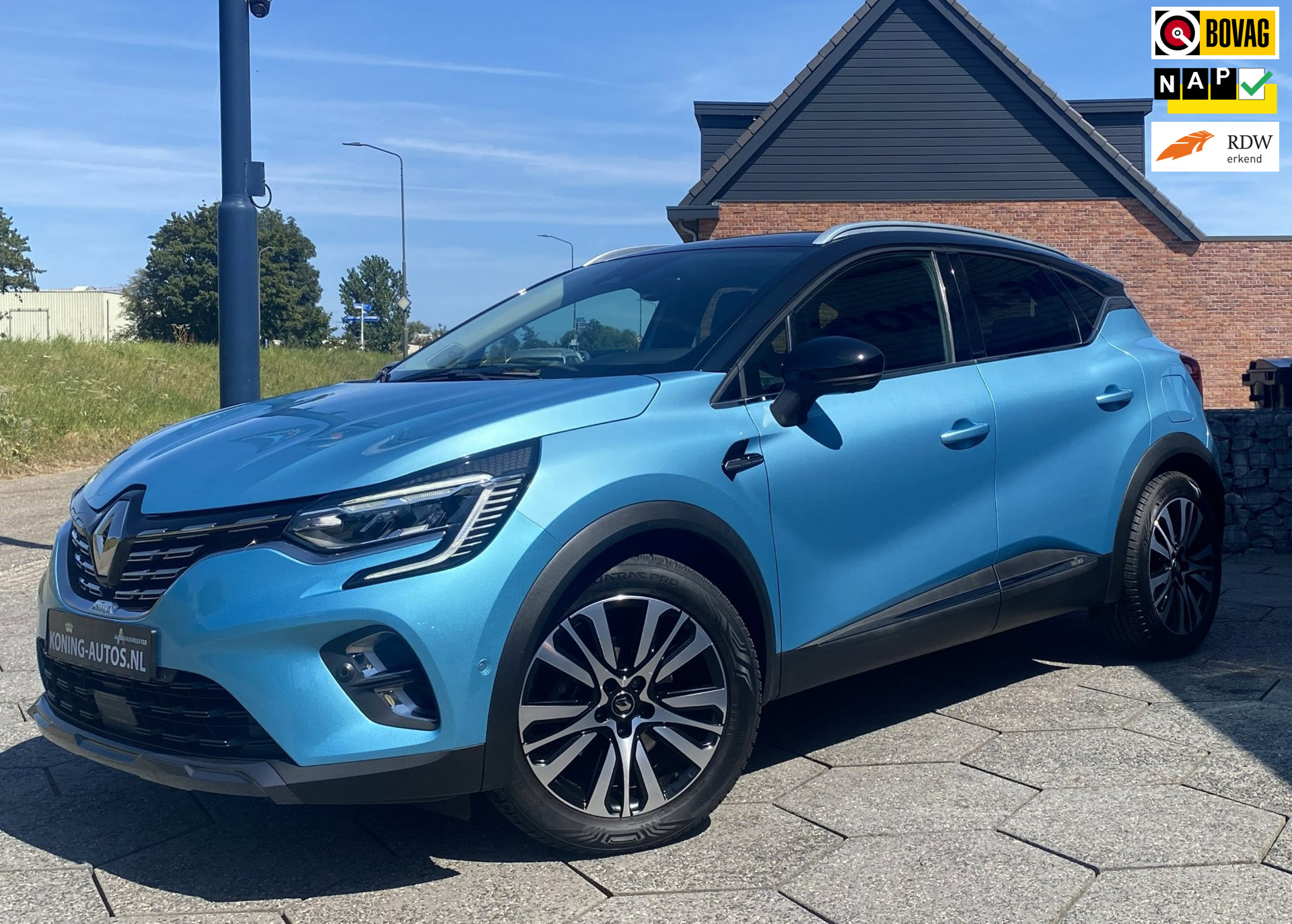 Renault Captur 1.6 E-Tech 160 Initiale Paris/ Leder/ Bose/ Adaptive CC/ full option/ 1e eigenaar/ 4-season banden/ Plug-in Hybrid
