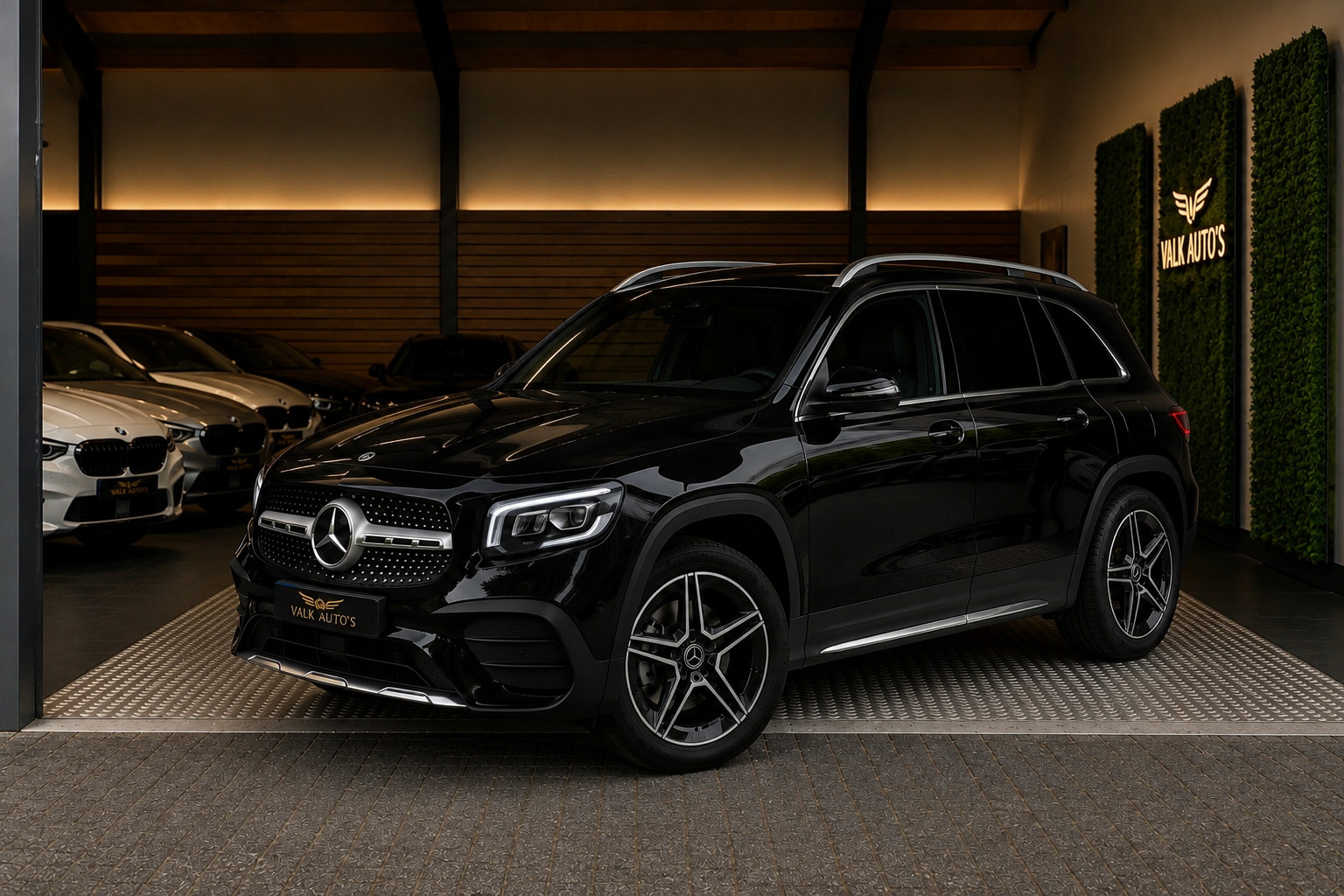 Mercedes-Benz GLB 200 Premium Plus AMG – Memory – Keyless – 360 Camera – Panoramadak – Leer