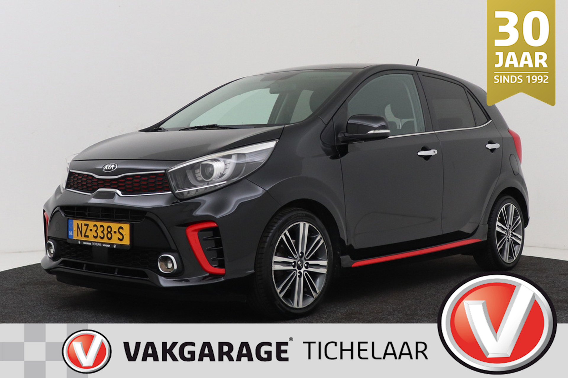 Kia Picanto 1.2 CVVT GT-Line | Org. NL | CarPlay | Stoel-&stuurverwarming | Cruise | Climate | Camera | PDC | Keyless |