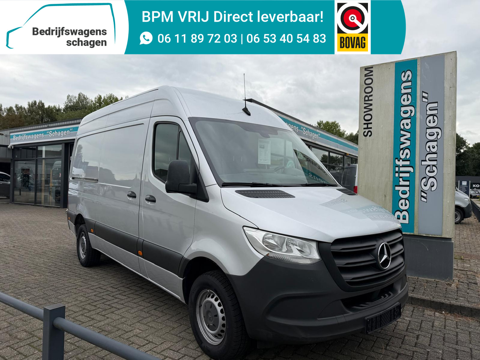 Mercedes-Benz Sprinter 316 CDI L2H2 E6 RWD | 2x Schuifdeur | 3.5T Trekhaak | Mbux