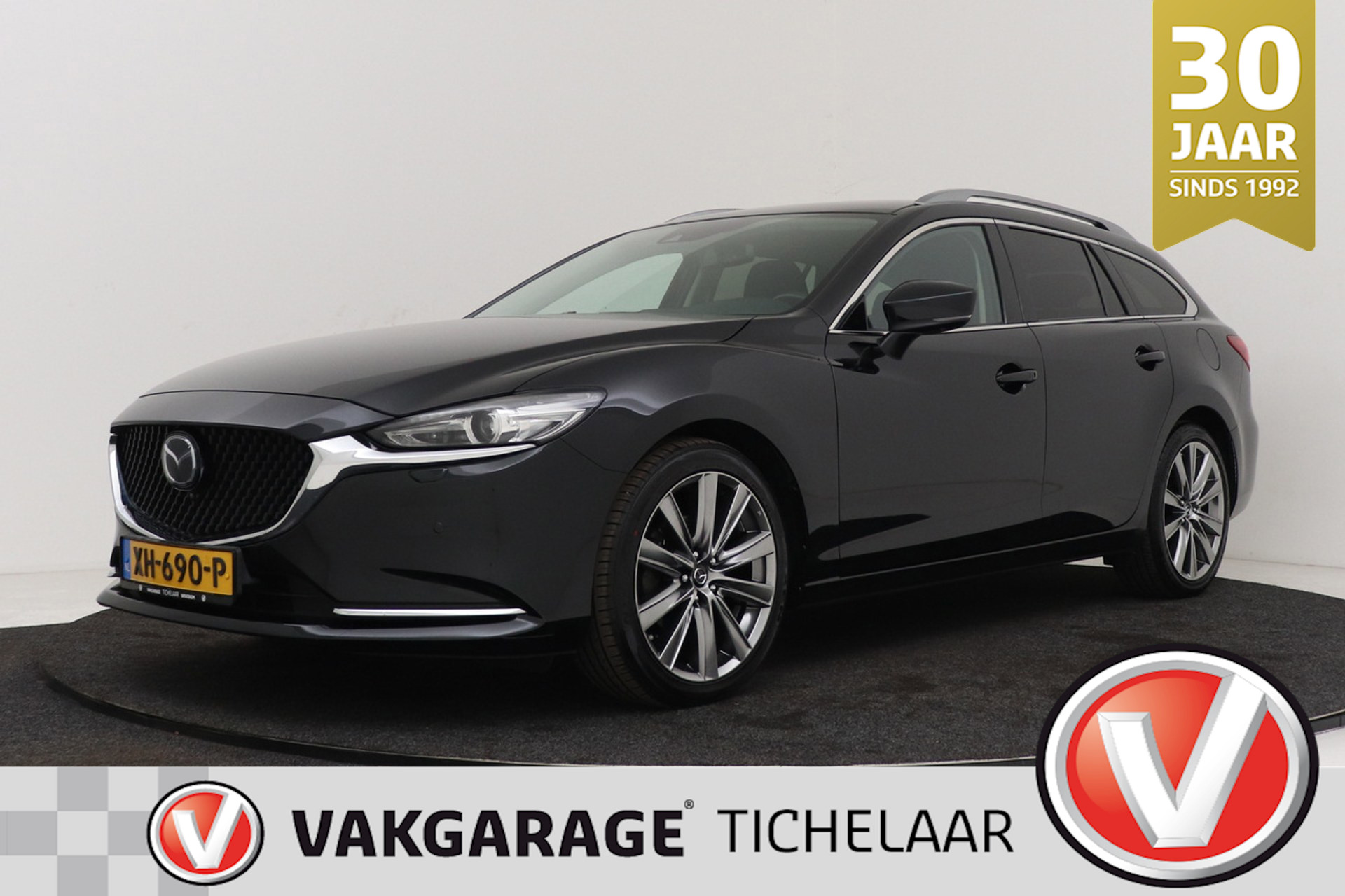 Mazda 6 Sportbreak 2.0 SkyActiv-G 165 Luxury | Trekhaak | Org NL | BOSE | Head-Up | CarPlay | Stoelverwarming | Adap. Cruise | 360