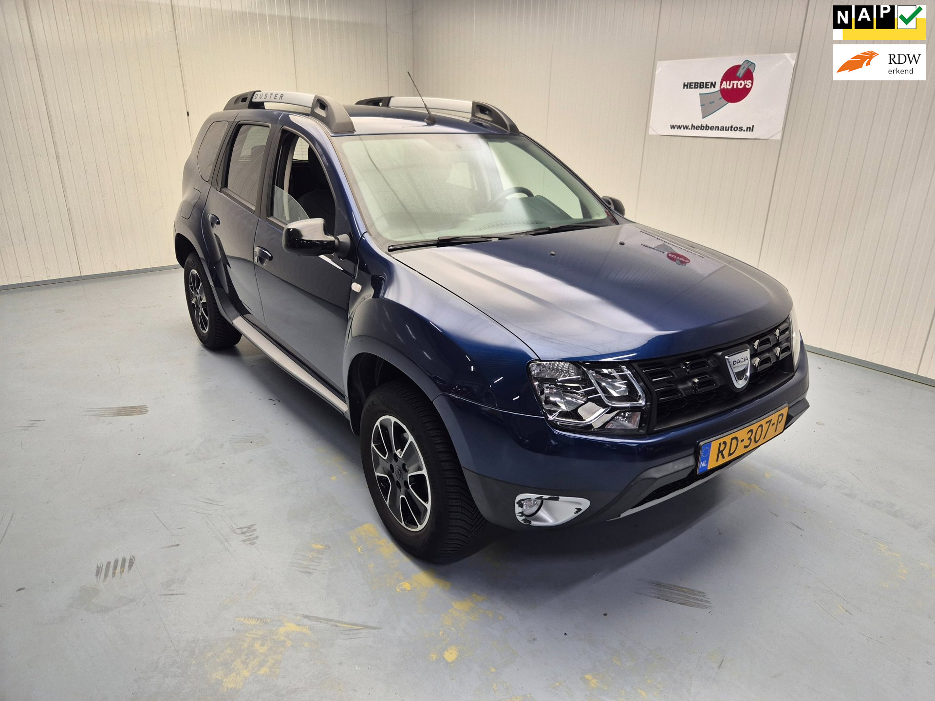 Dacia Duster 1.2 TCe 4×2 Blackshadow Navi Airco Cruise Control Alu Trekhaak