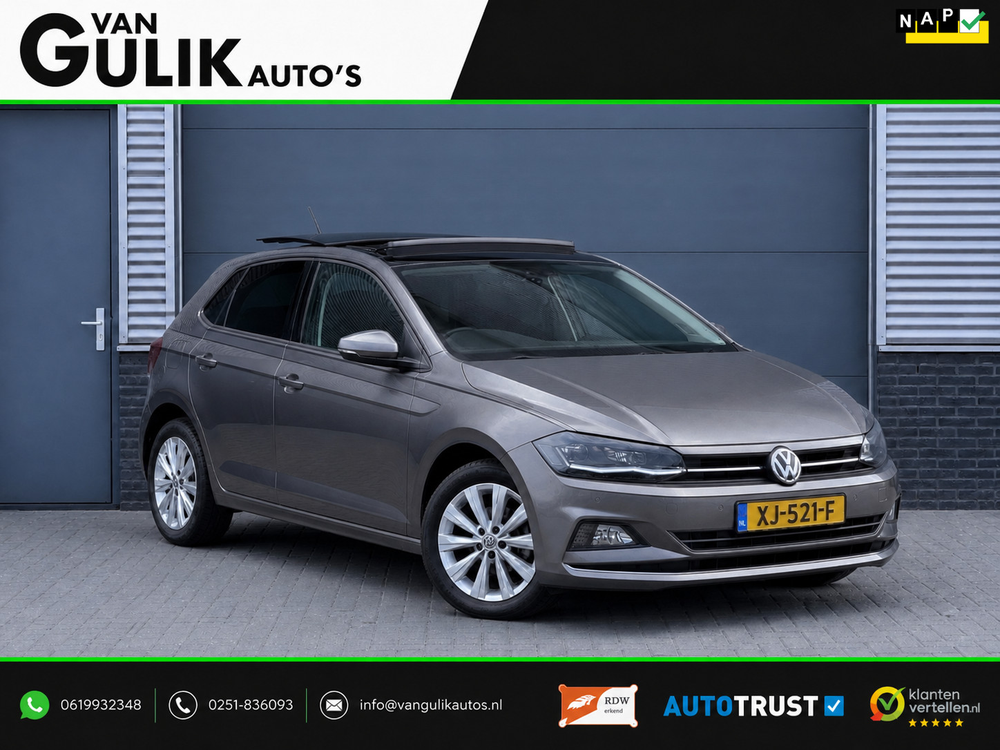 Volkswagen Polo 1.0 TSI Comfortline | Pano | ACC | Carplay | PDC | LED |