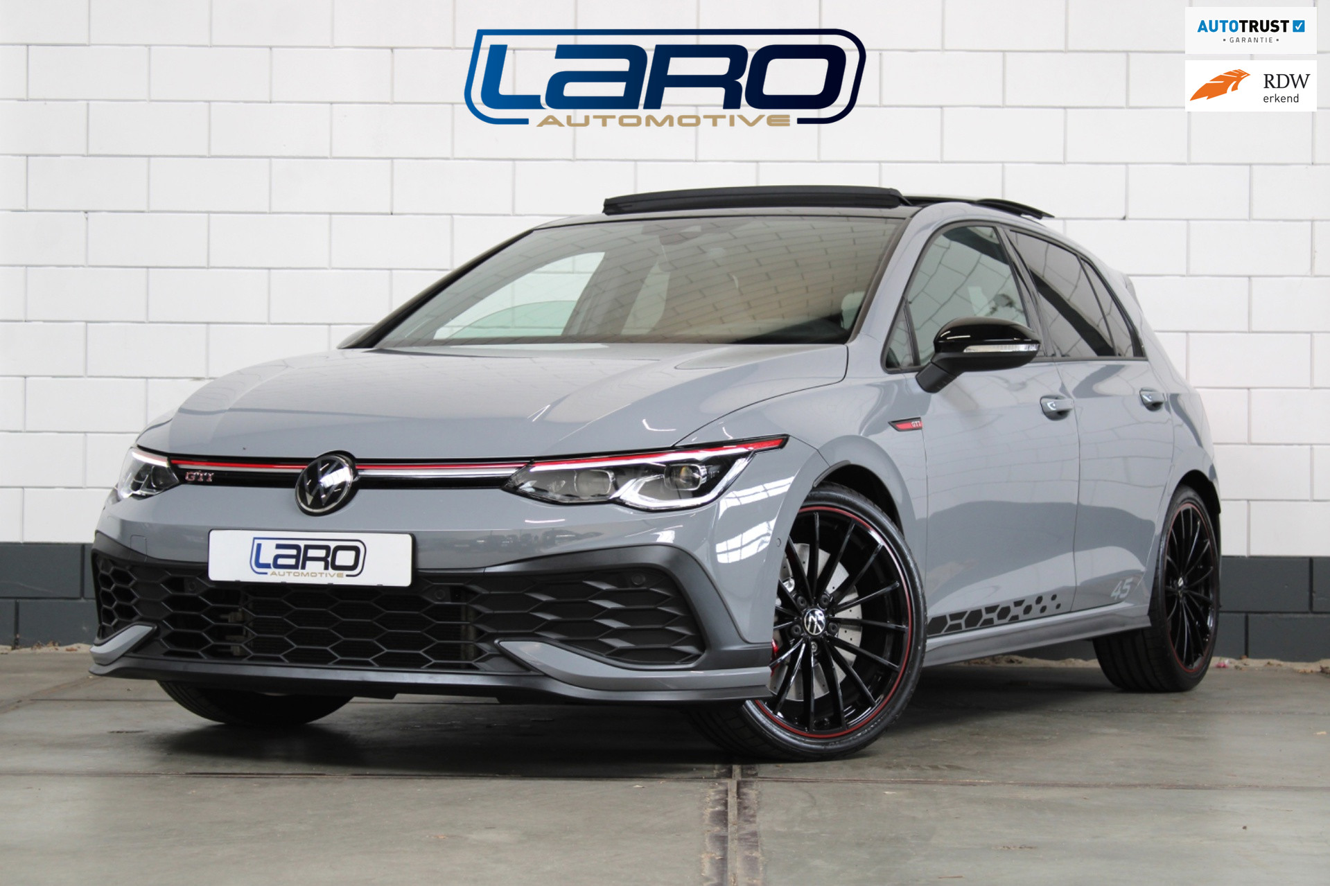 Volkswagen Golf 2.0 TSI GTI Clubsport 45 Jahre | AKRA DCC Pano H&K Nürnberg Matrix Fabrieksgarantie HuD Camera Sfeer BTW CarPlay