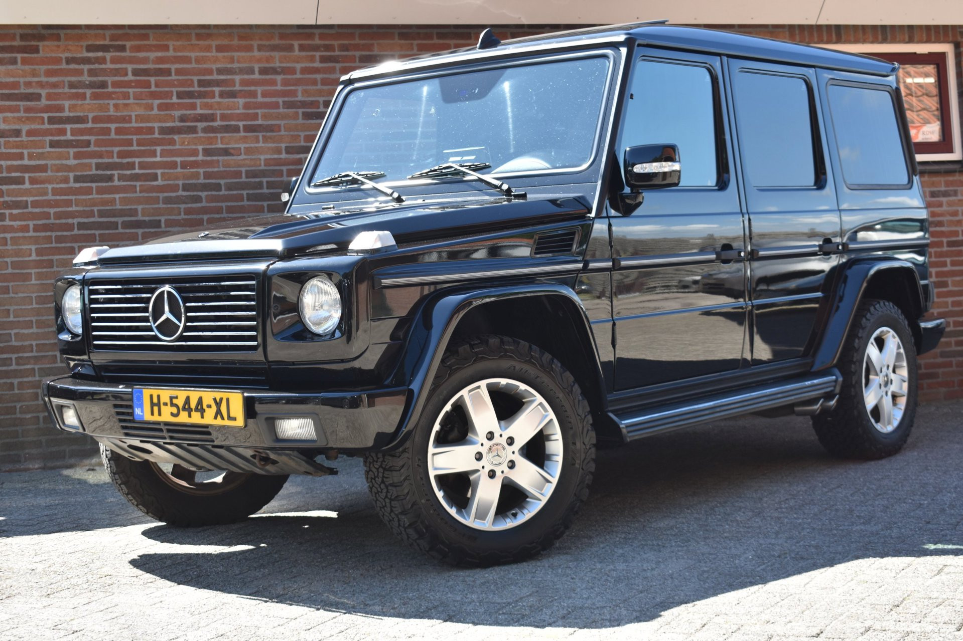 Mercedes-Benz G-Klasse 500 St.Wagon ’04 Leder Cruise Kantel schuif dak Clima Navi Cruise Inruil mogelijk