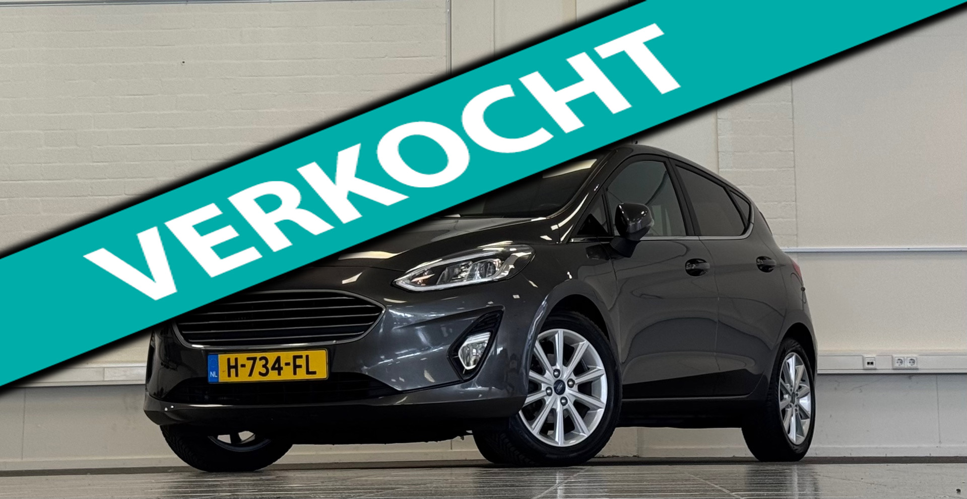 Ford Fiesta 1.0 EcoBoost Titanium Garantie Clima PDC Android auto Mooi!