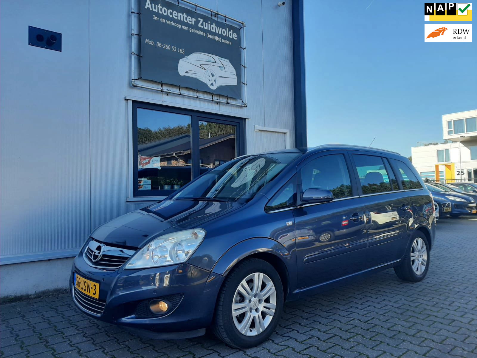 Opel Zafira 1.8 Cosmo navi clima cruise apk 9-2027