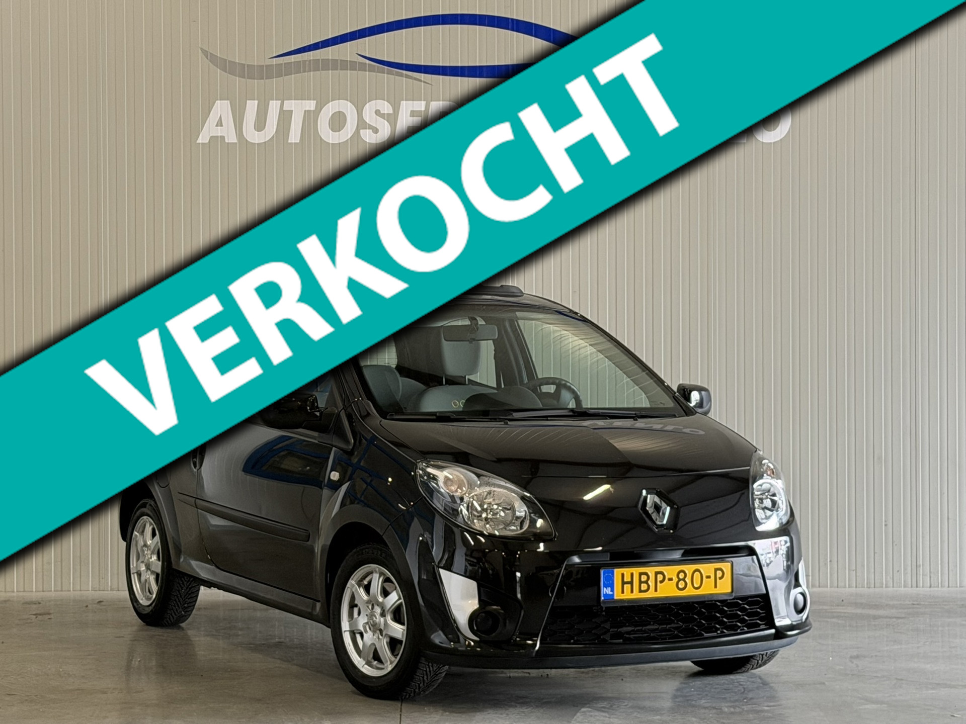 Renault Twingo 1.2-16V Miss Sixty Zwart met Open dak