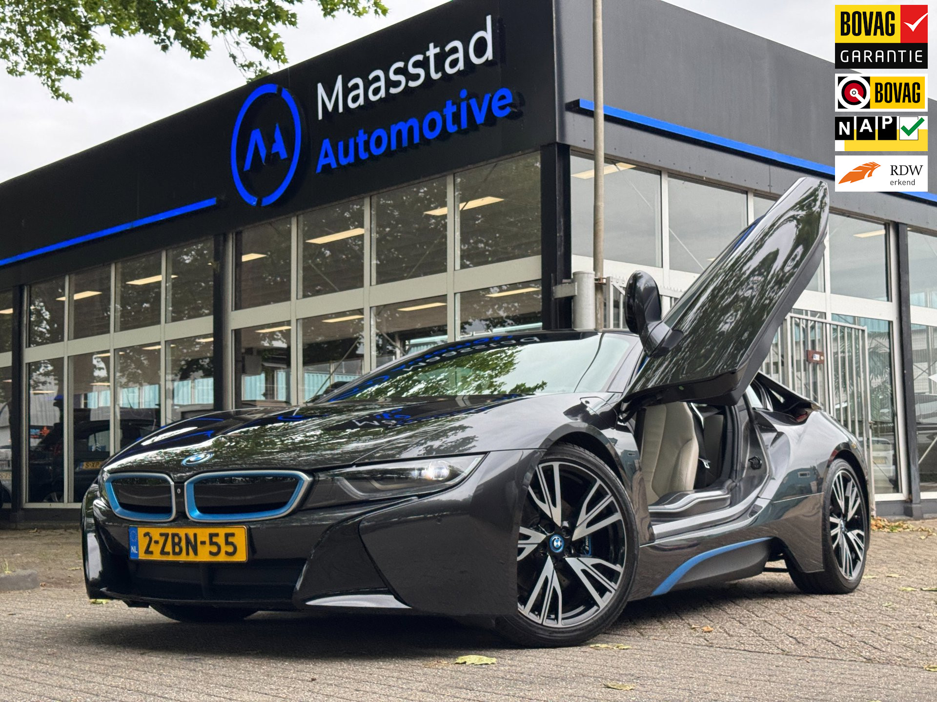 BMW i8 1.5 First Edition 96% SOH Plug-in Hybrid 3 NL auto Lage kms 360 cam