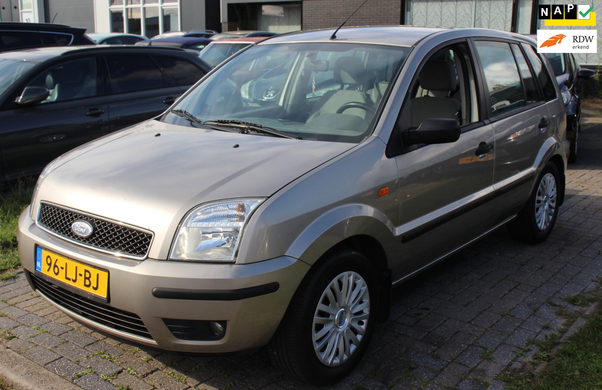 Ford Fusion 1.6-16V Futura Airco APK Aug 2027! Trekhaak Elec pakket Audio af fabriek NAP