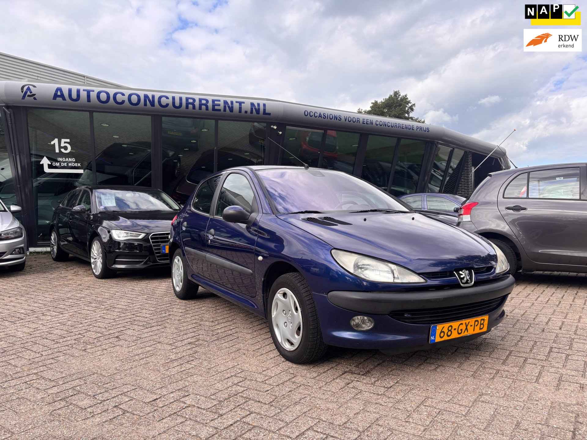 Peugeot 206 1.4 Gentry, Airco, Inruil mogelijk.