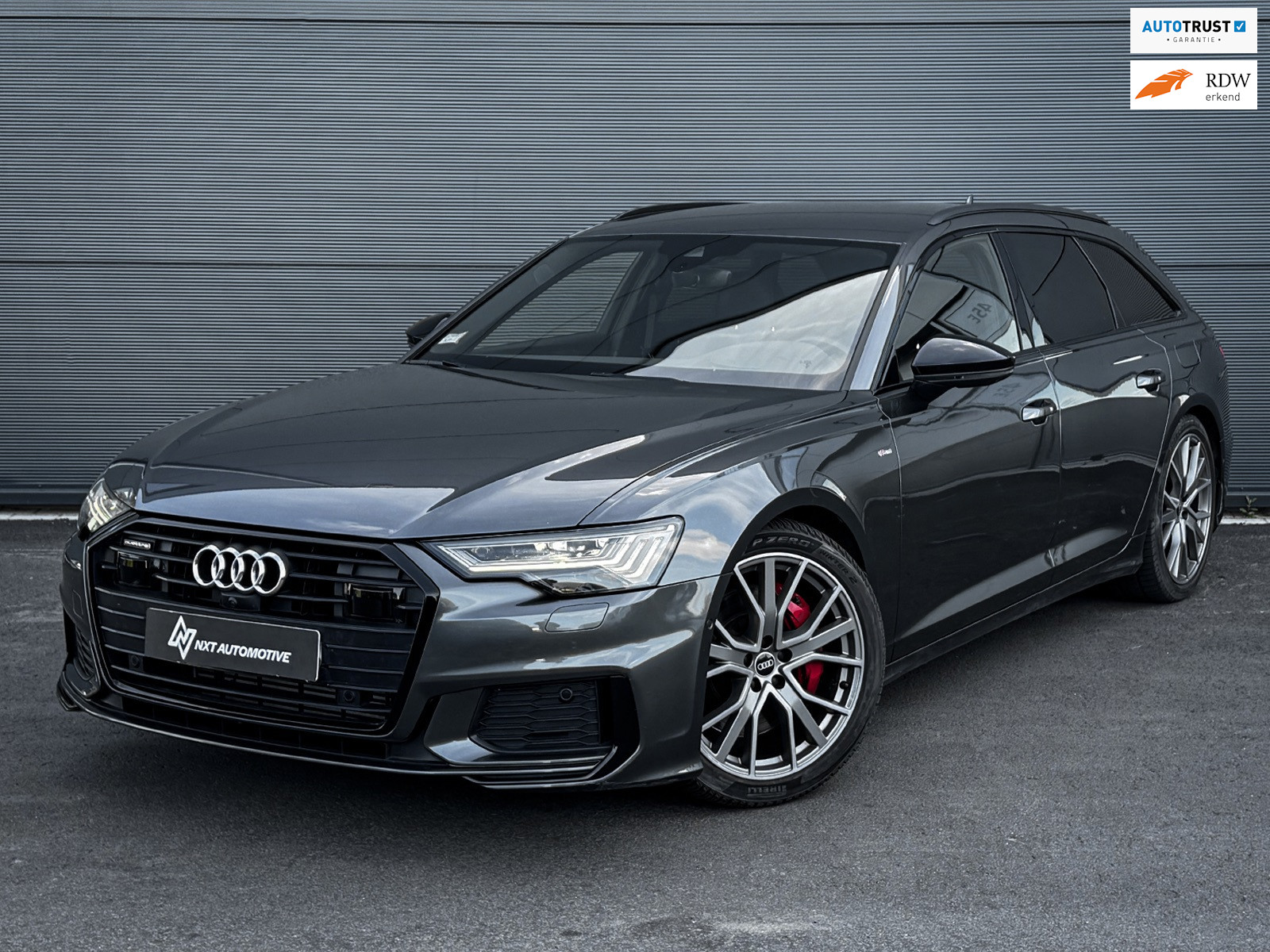 Audi A6 Avant 55 TFSI-e quattro Competition S-Line, HUD, Matrix, ACC, Stoelverwarming, Leder