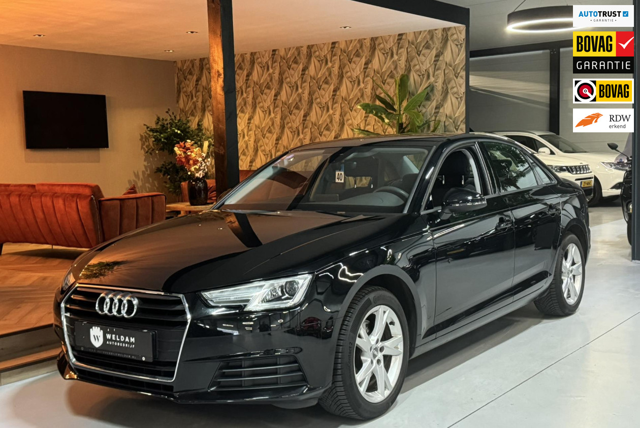 Audi A4 Limousine 1.4 TFSI Garantie Cruise|NL-Auto|NAP|Dealeronderhouden|Trekhaak|LED|Cruise|LM Velgen Rijklaar