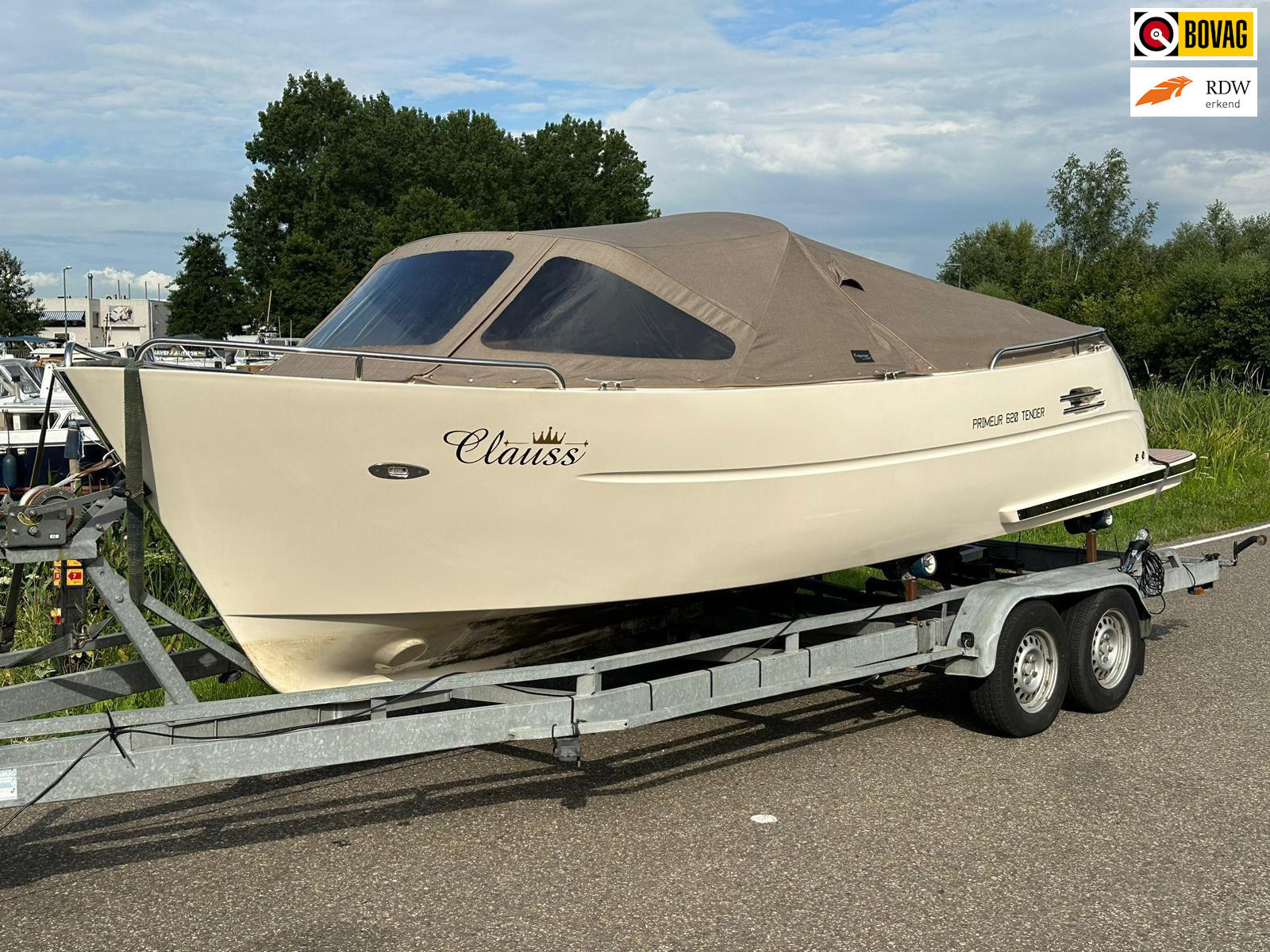 Primeur 620 Tender 60 PK Suzuki 4-Stroke *Incl. Legplaats! / Excl. Trailer* VAARKLAAR!