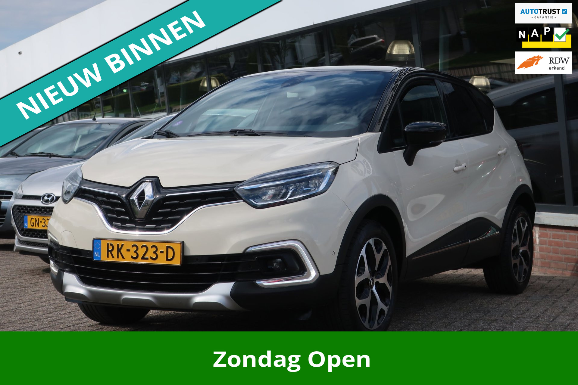 Renault Captur 0.9 TCe Intens 2e EIG_LED_NAVI_CAM_KEYLESS_PDC V+A_17-INCH.