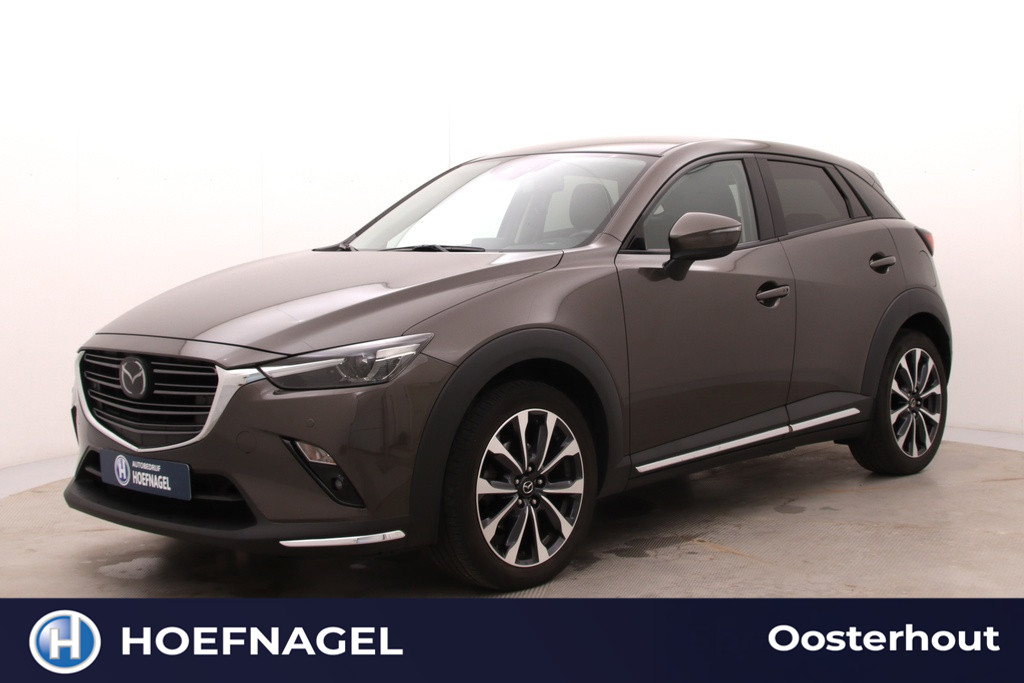 Mazda CX-3 2.0 SkyActiv-G 120 GT-M | Adaptive Cruise | Stoelverwarming | BOSE | HUD | CarPlay | Camera | Leder | Parkeersensoren