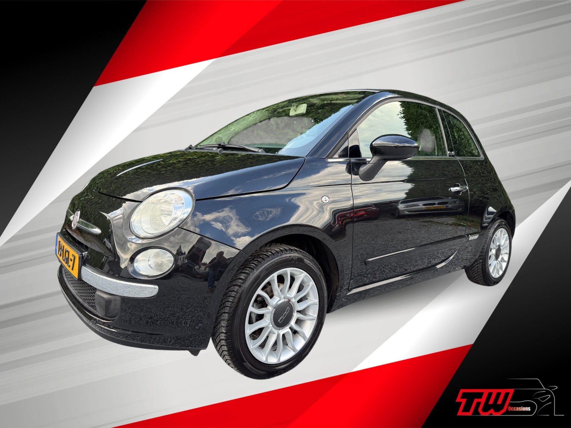 Fiat 500C 1.2 Lounge Cabrio AUT |NWE APK|AIRCO|LEER|NAVI