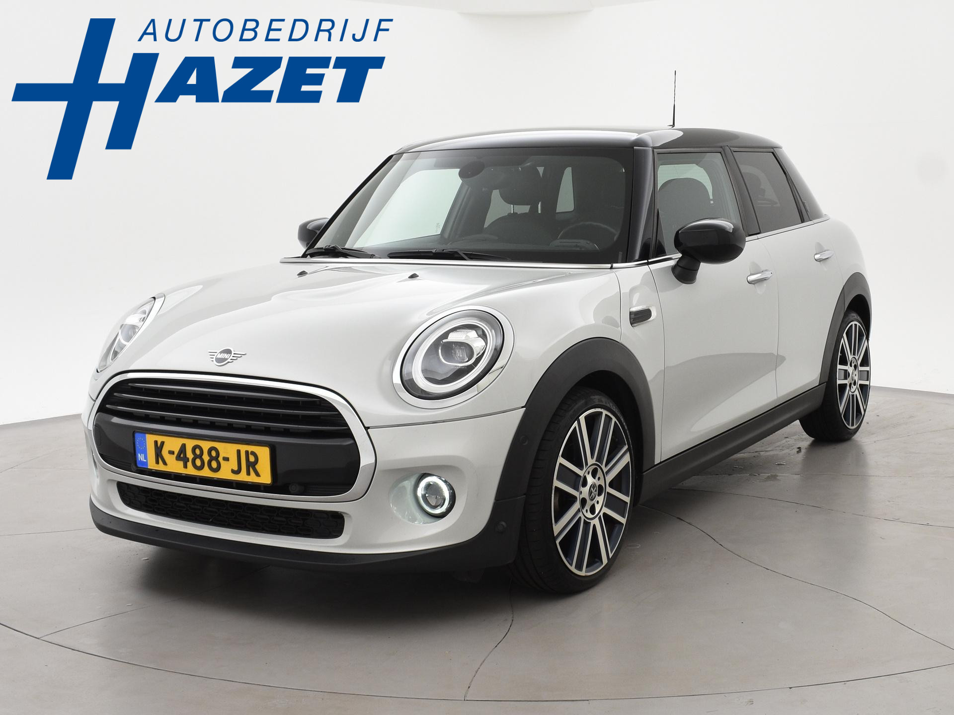 MINI 5-deurs 1.5 COOPER AUT. + LEDER | UNION JACK LED