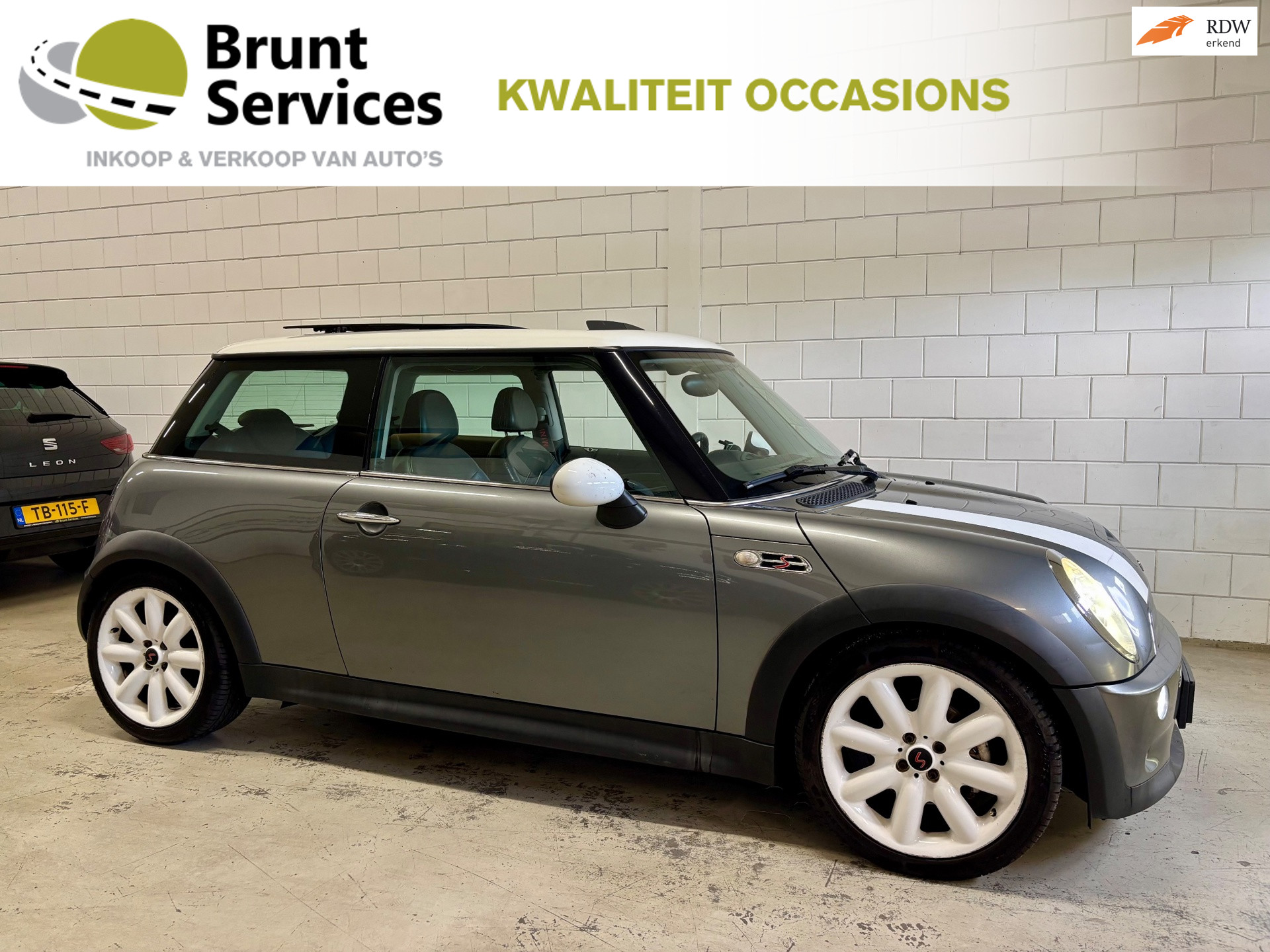 MINI 3-deurs 1.6 Cooper S Chili Panodak|leer|Volledig onderhouden !!