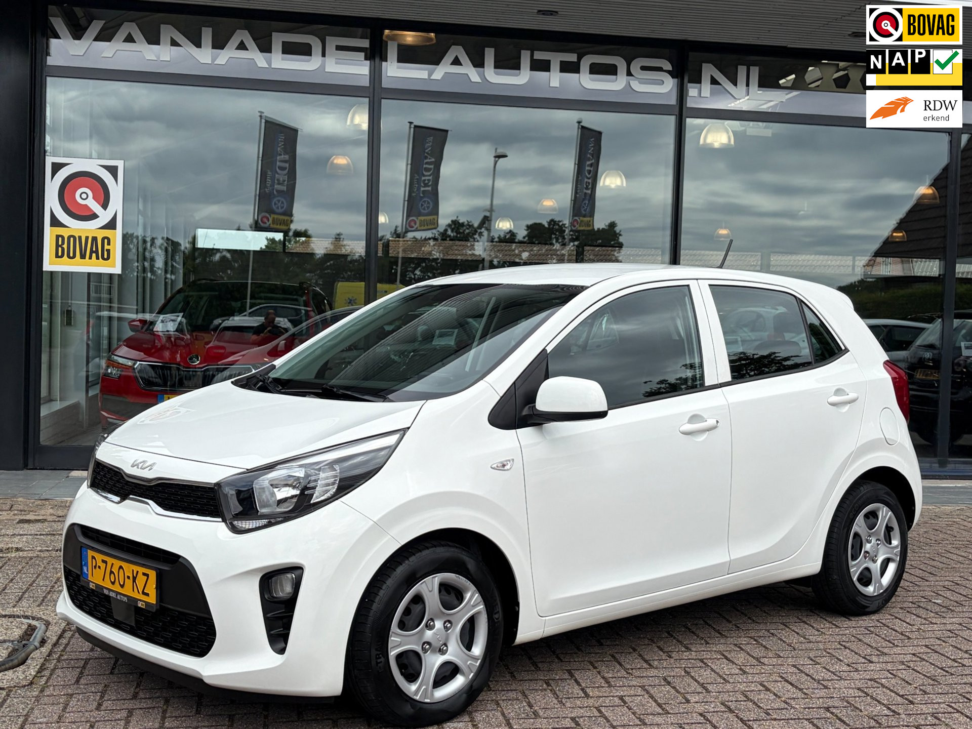 Kia Picanto 1.0 ComfortLine 5Drs 1e Eig! Navi Cruise Airco NL-Auto NAP Volledig Dealeronderhouden!