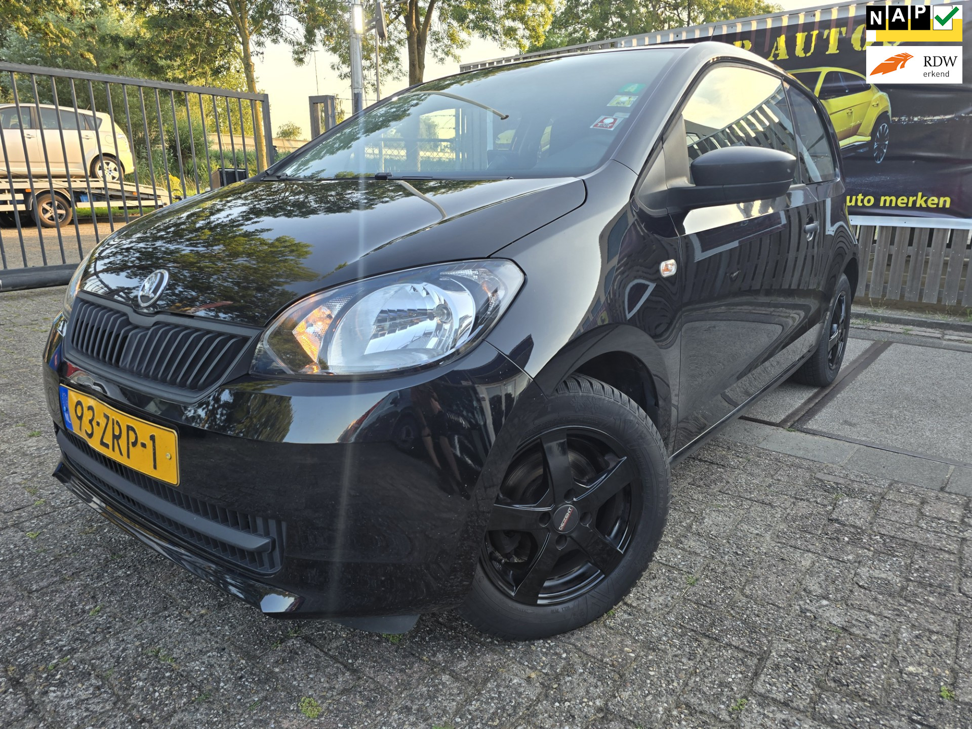 Škoda Citigo 1.0 Greentech Arctic/1e eigenaar/nap/airco/navi/apk 01-05-2027/rijd schakelt goed /inruilen is mogelijk
