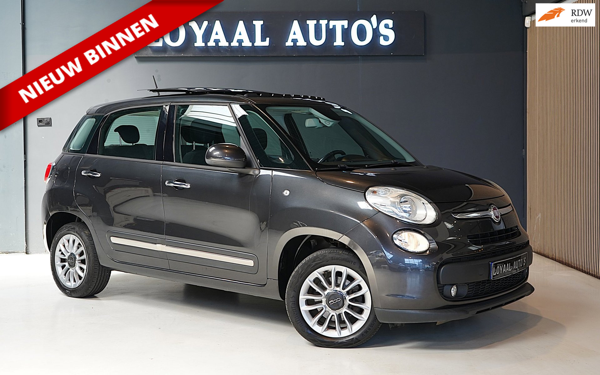 Fiat 500L 0.9 TwinAir CNG Lounge | AIRCO | CRUISE | PANO | STOELVERW. | NAVI | PDC | APK | NAP.