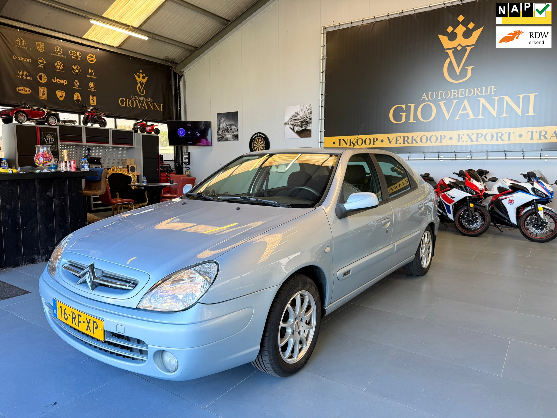 Citroën Xsara 1.6i-16V Différence 2 INRUIL MOGELIJK