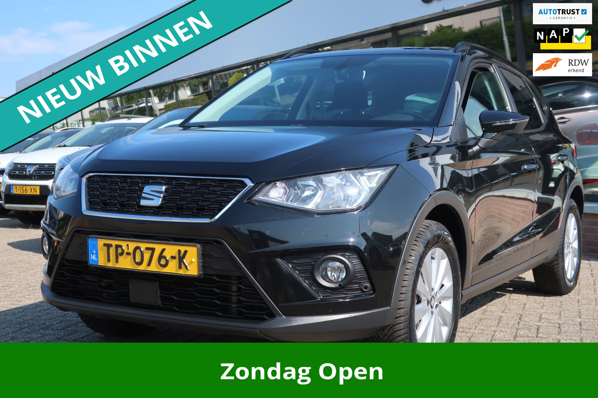 SEAT Arona 1.0 TSI Style Business Int. 2e EIG_LED_ADAP-CRUIS_NAVI_CAM_KEYLESS_NAP.