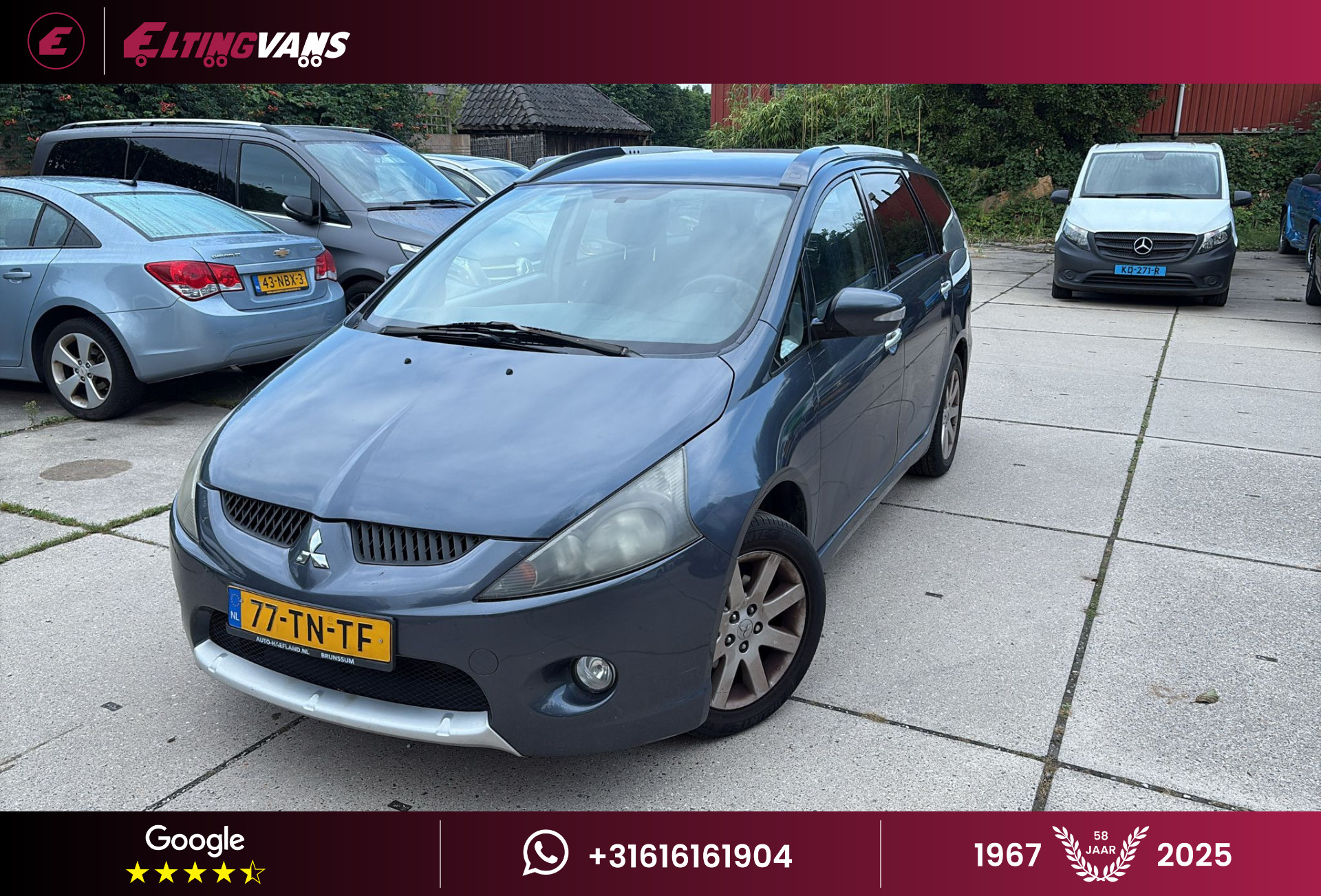 Mitsubishi Grandis 2.4-16V 7 Zits