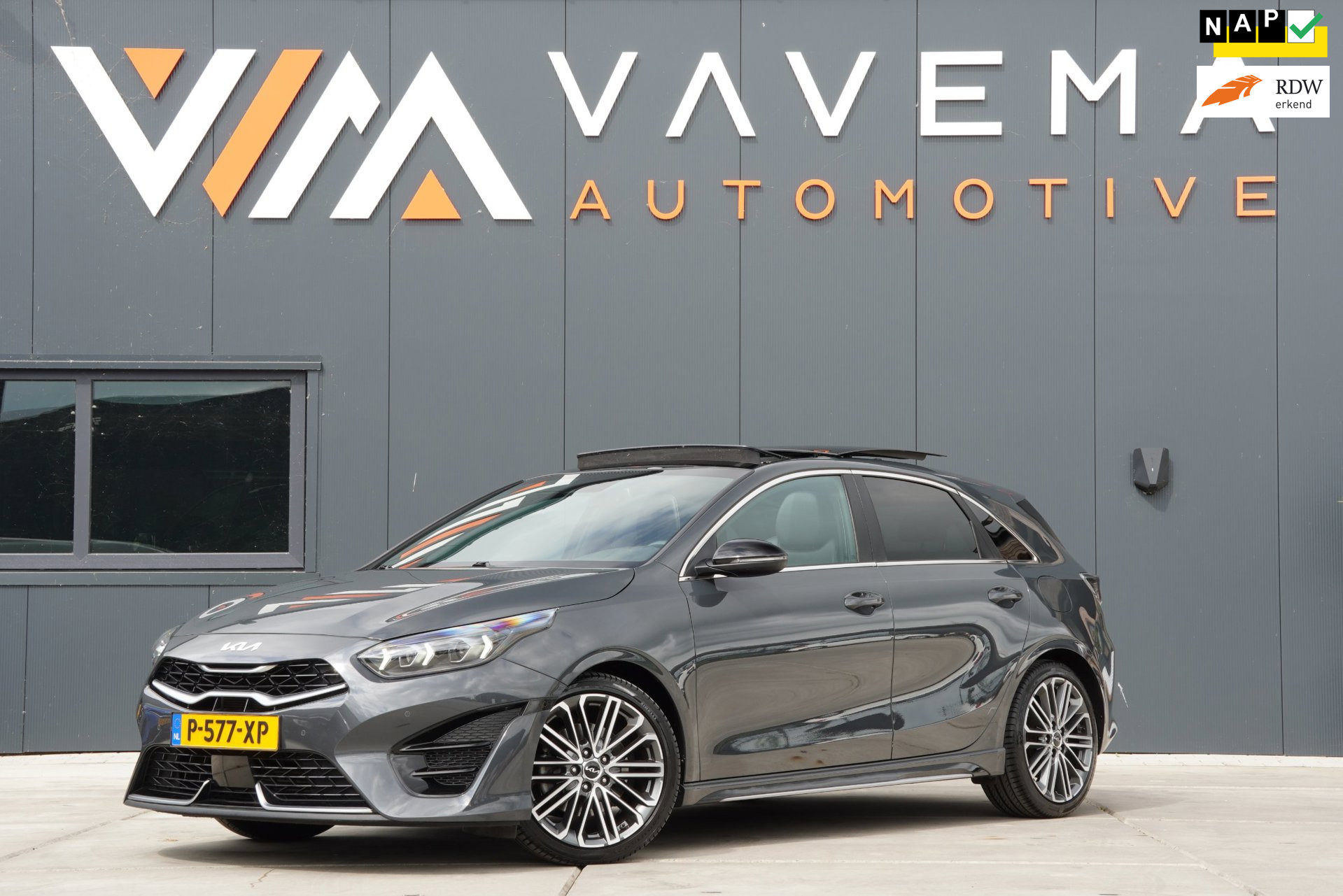 Kia Ceed 1.5 T-GDi 2022|160PK Automaat|GT-PlusLine|Pano|JBL|CarPlay|Stoelverwarming|Memory|Clima