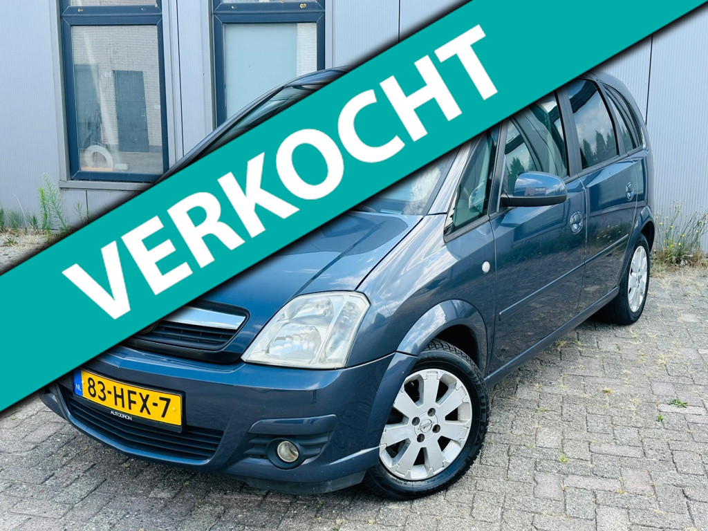 Opel Meriva 1.6-16V Temptation 2E Eigenaar Cruise APK 1 JAAR