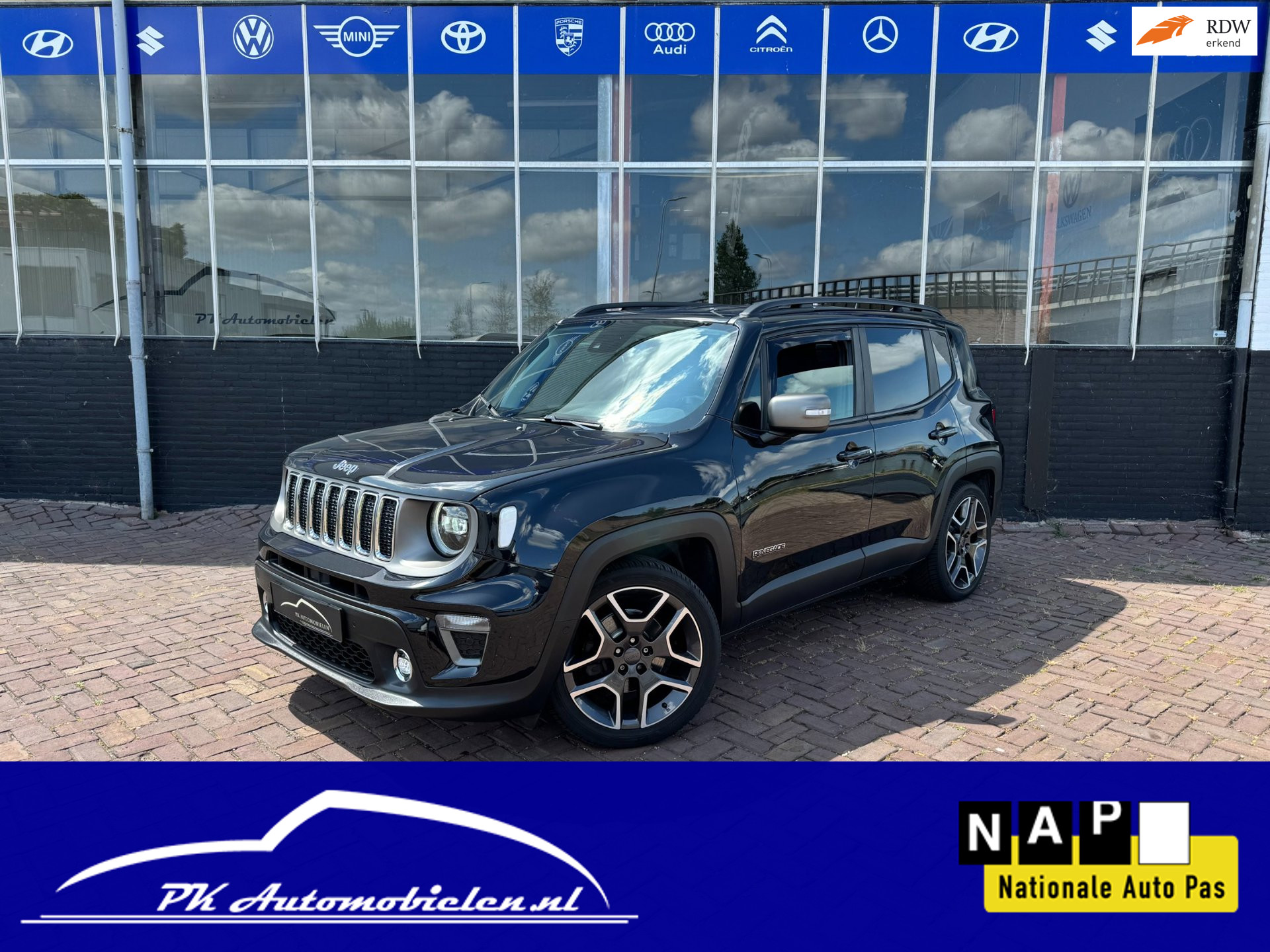 Jeep Renegade 1.3T Limited **BEATS AUDIO + CAMERA + LEER + KEYLESS**