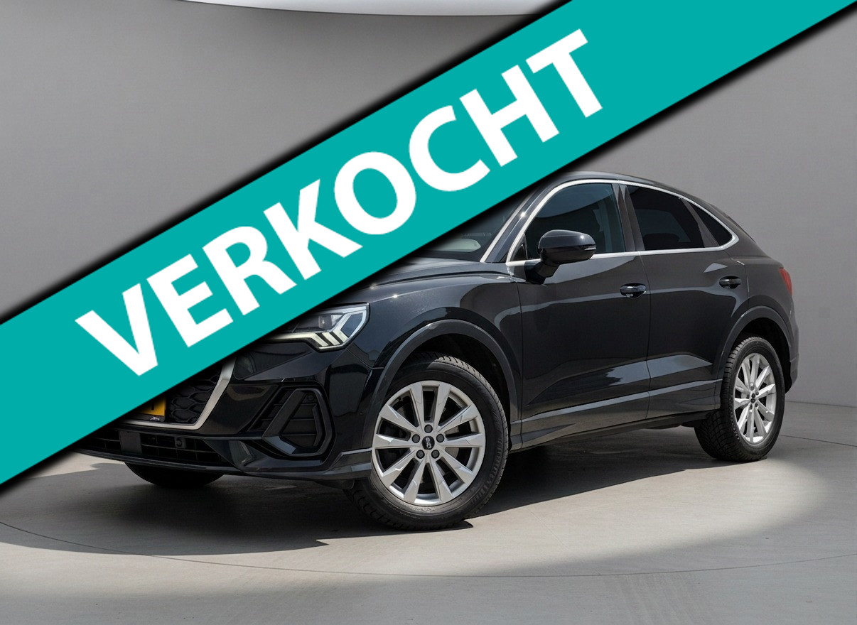 Audi Q3 Sportback 45 TFSI e Edition|Leder|Carplay|Adaptive|Stoelverwarming|Dode-hoek