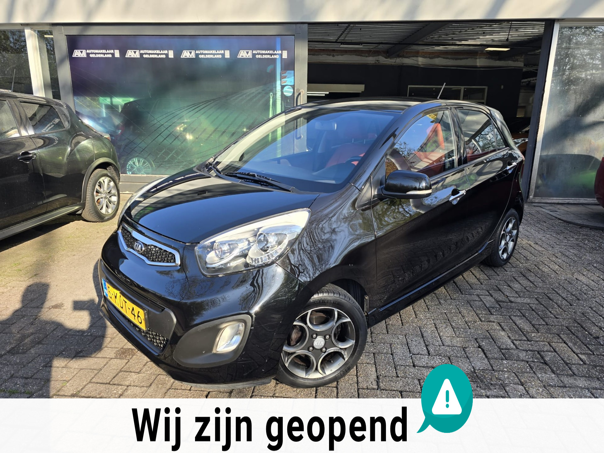 Kia Picanto 1.0 CVVT ISG Design Edition | 1E EIGENAAR |3/6 OF 12MND GARANTIE | LEDER | AIRCO | LMV |