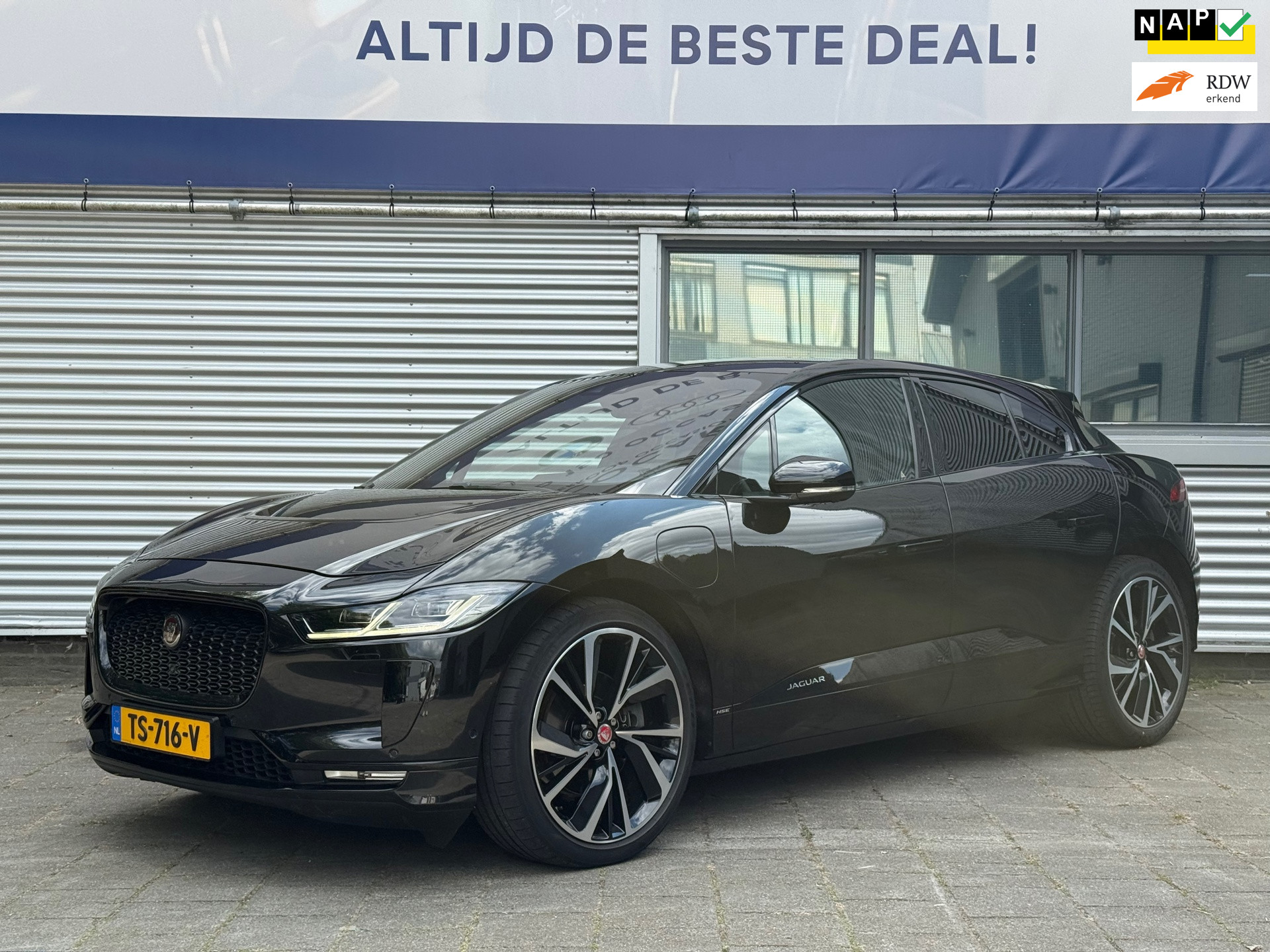 Jaguar I-PACE EV400 First Edition HSE 90 kWh l 84% SOH l Performance Stoelen l 22″ velgen l Pano l Alcantara Stuur l Meridian