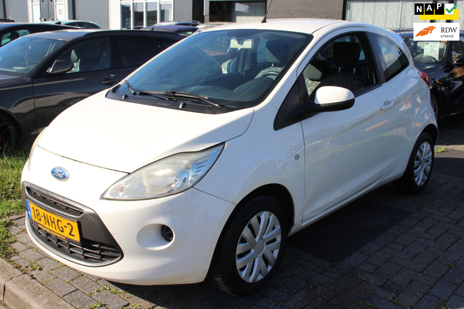 Ford Ka 1.2 Cool&Sound €1450,- Airco-Elec ramen+spiegels Cent. deur vergr. NAP APK