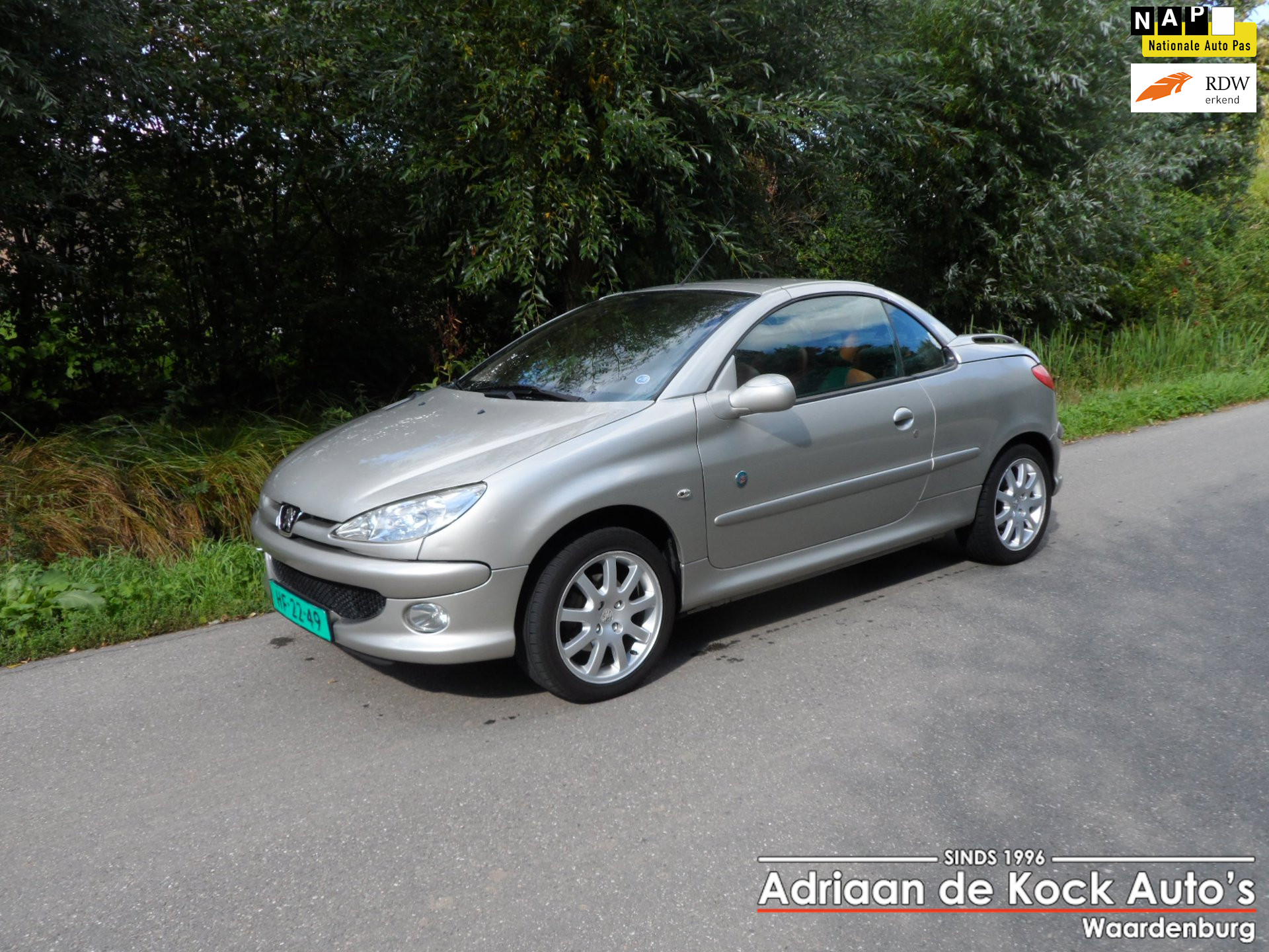 Peugeot 206 CC 1.6-16V Roland Garros