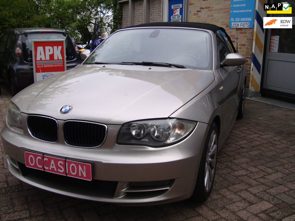 BMW 1 Serie Cabrio 118i High Executive