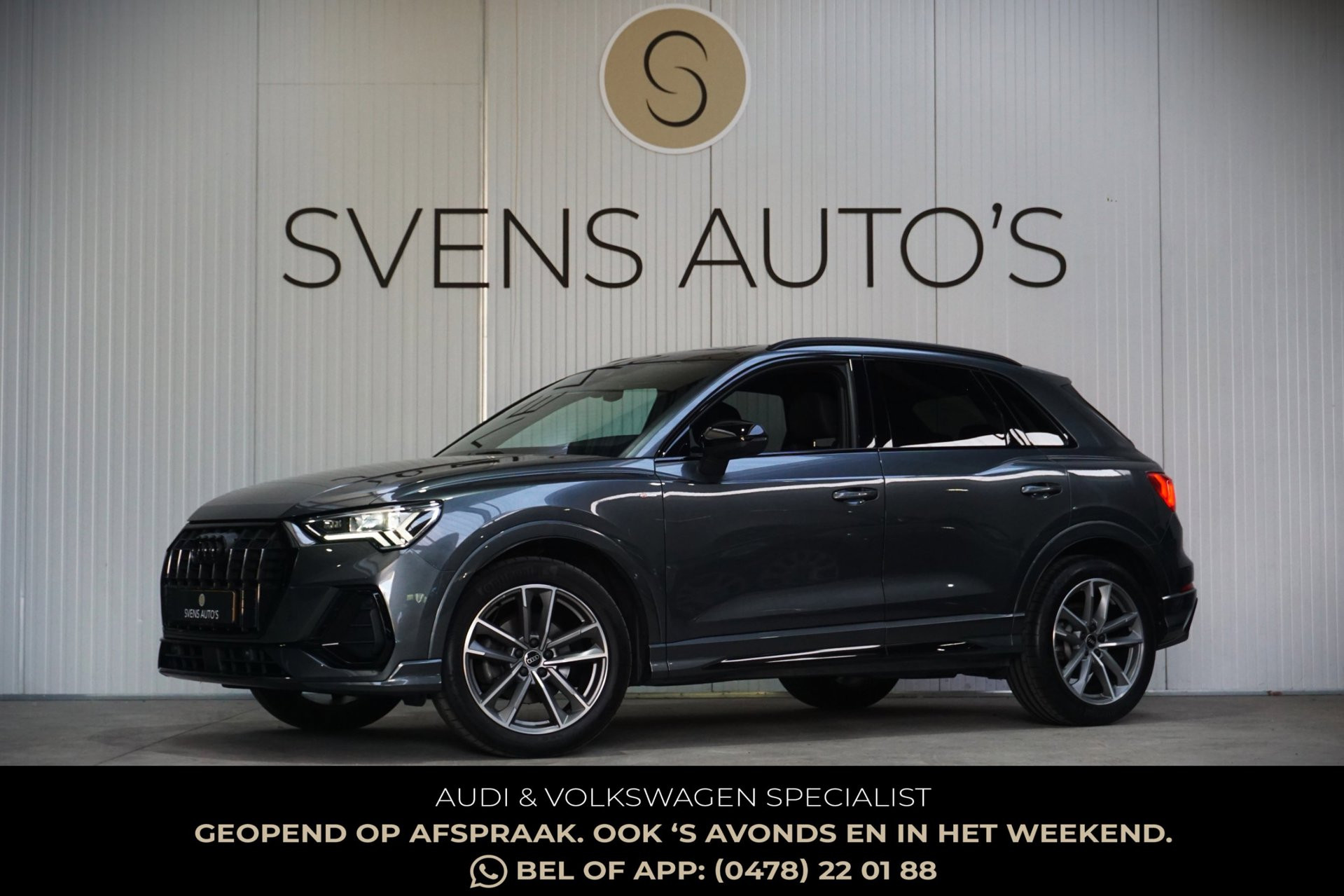 Audi Q3 35 TFSI S Line black Ed. Trekhaak|Sfeer|Keyless|LED