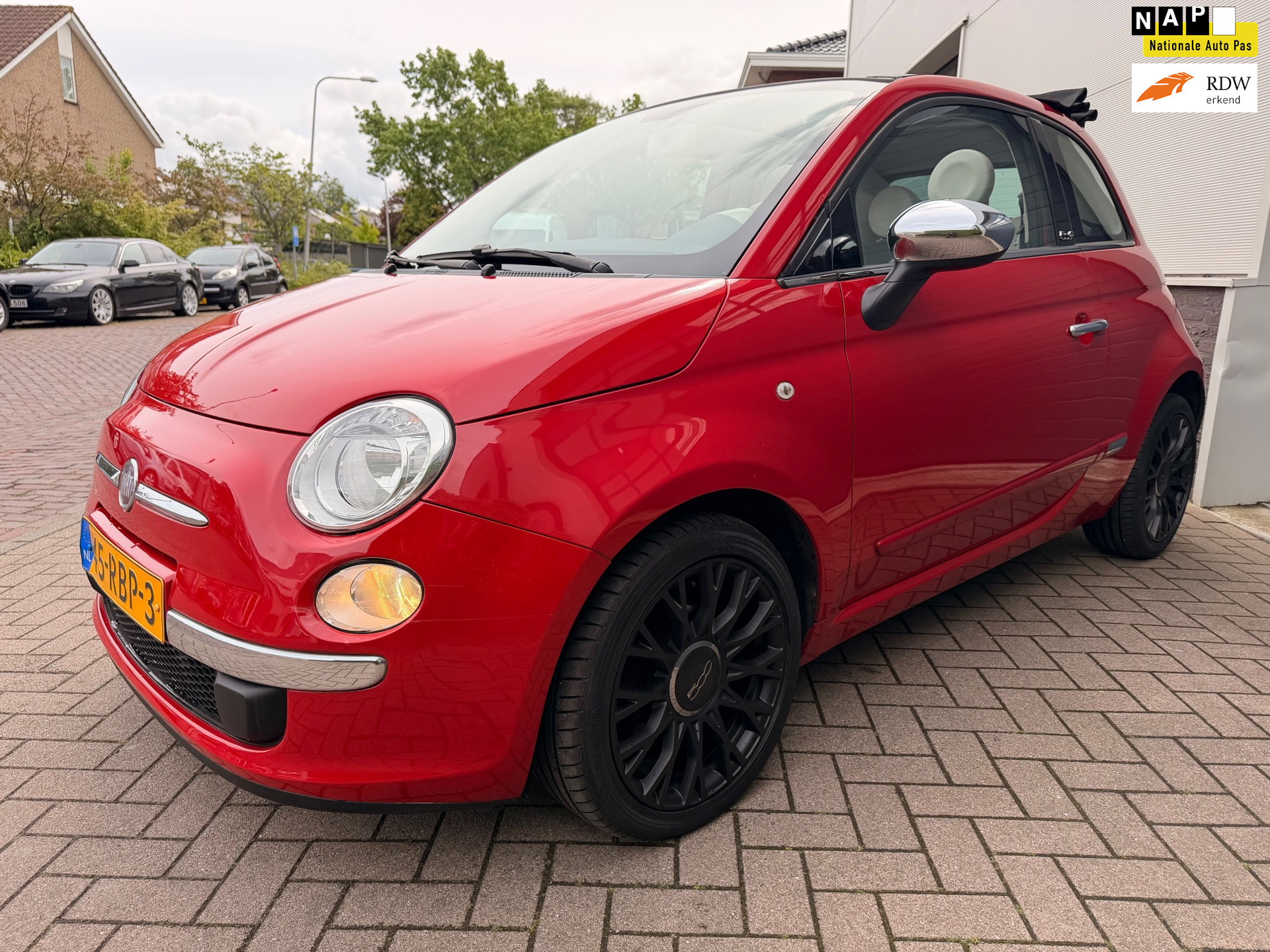 Fiat 500C 1.2 Lounge/Cabrio/1eigenaar/Automaat/Airco/Elek-pakket