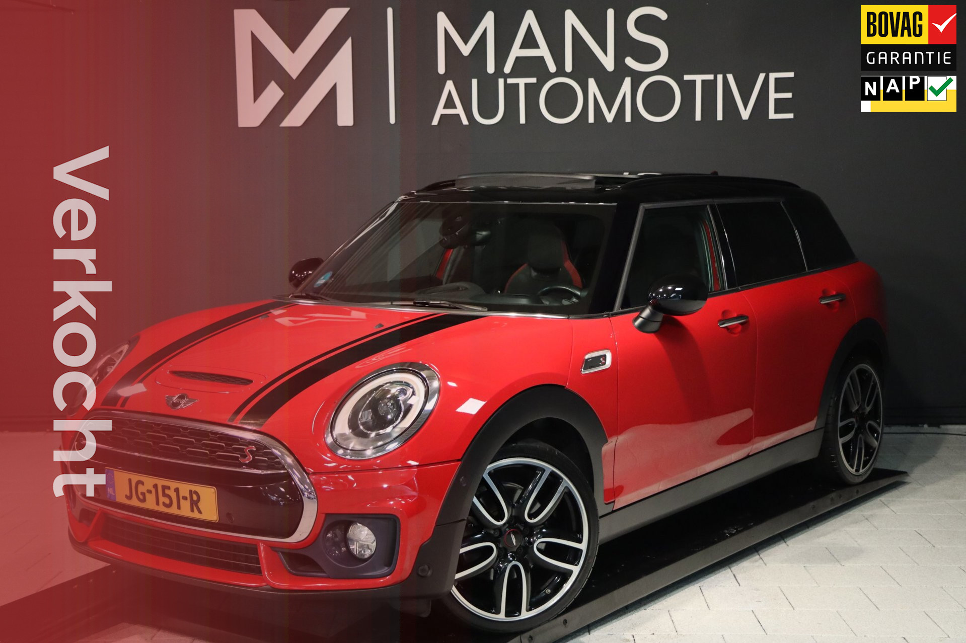 MINI Clubman 2.0 Cooper S Chili Serious / PANO / HUD / ACC / H&K / CAMERA / KEYLESS / STOELVERW