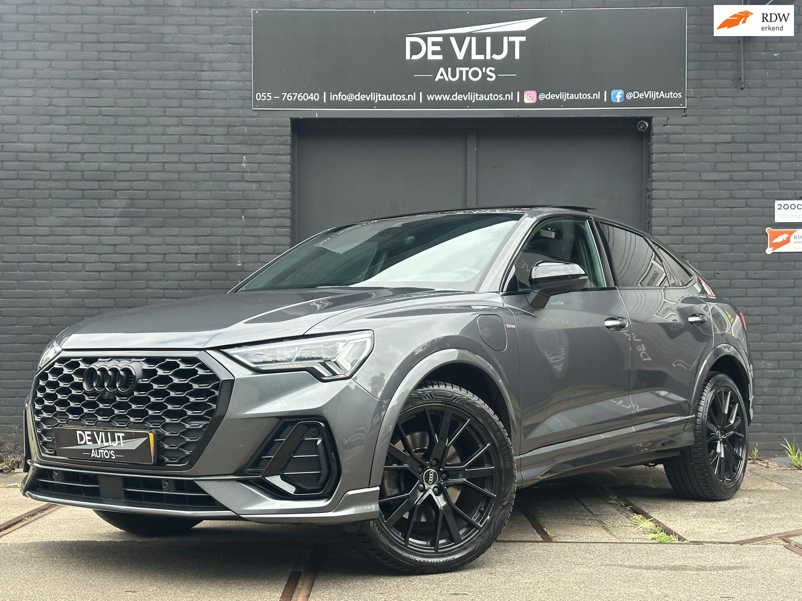 Audi Q3 Sportback 45 TFSI e S-Line | Pano | Matrix Led | Navi | Leer | Cruise Control | Climate Control | Stoelverwarming | 2022