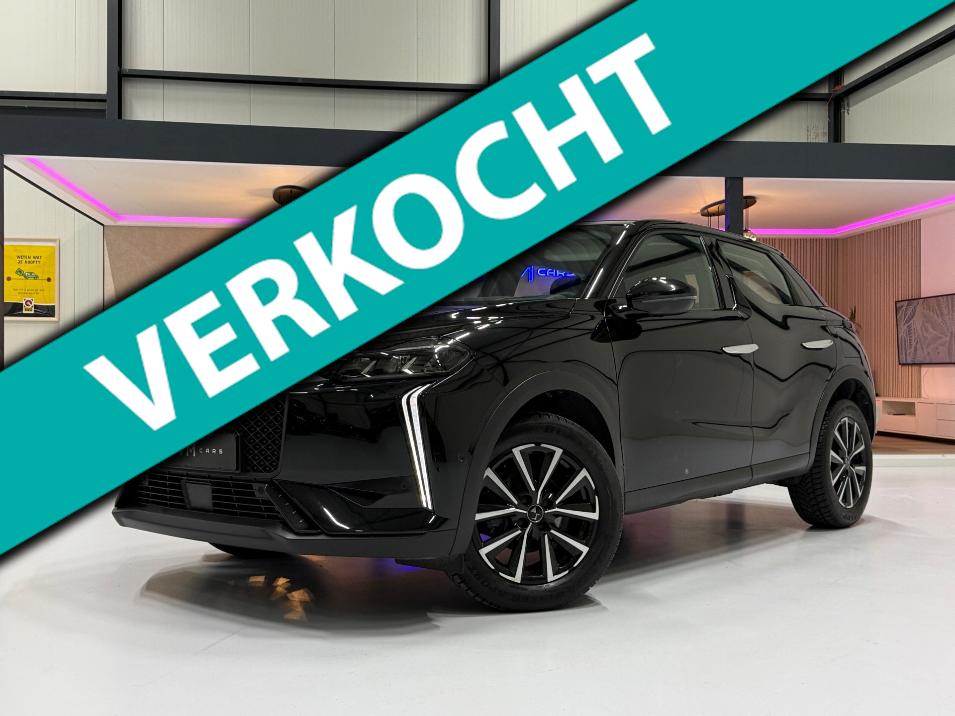 DS DS 3 Crossback 1.2 PureTech 100pk Bastille | Leder | Navi 10.3″ | Head-Up Display | 17 Inch | Pack Drive