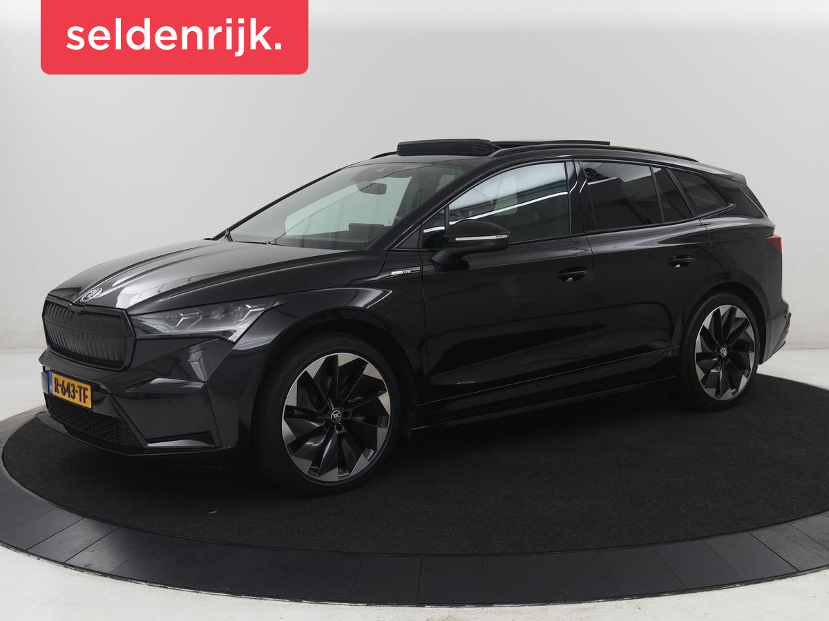 Škoda Enyaq iV 80 Sportline | SOH 93,6% | Panoramadak | Leder/alcantara |